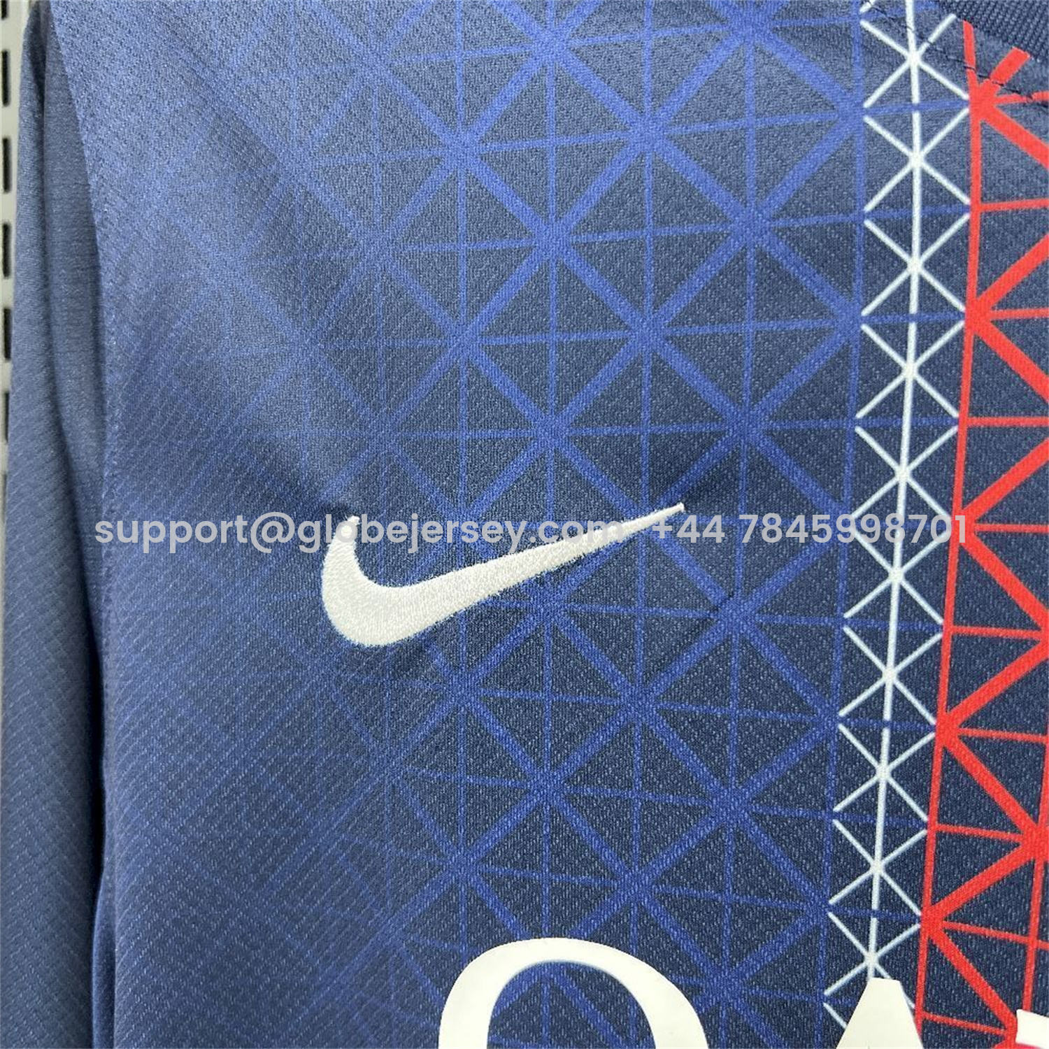 GlobeJersey-Paris Saint-Germain PSG 25-26 Home Long Sleeves Jersey - Fans Version