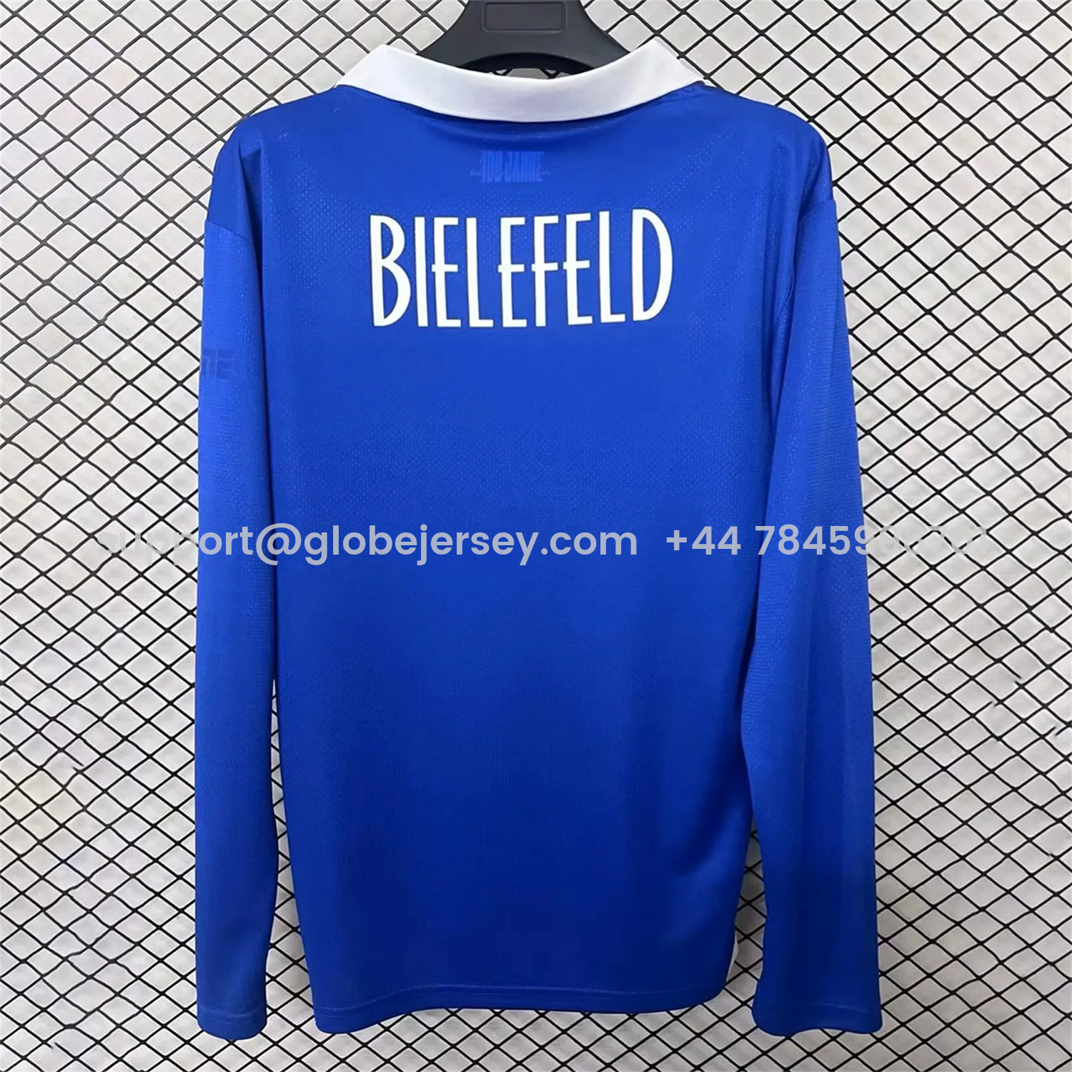 GlobeJersey-Arminia Bielefeld 25-26 100th anniversary Long Sleeves Jersey - Fans Version