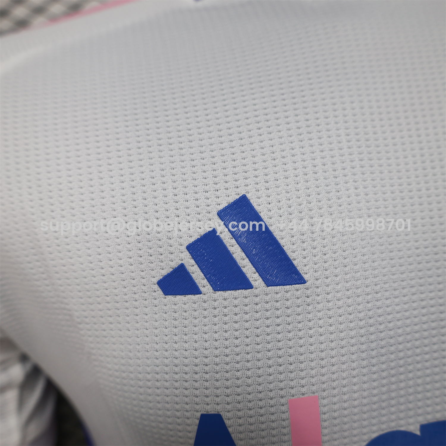 GlobeJersey-Algeria 25-26 Pink Mountains Silhouette White Jersey - Player Version