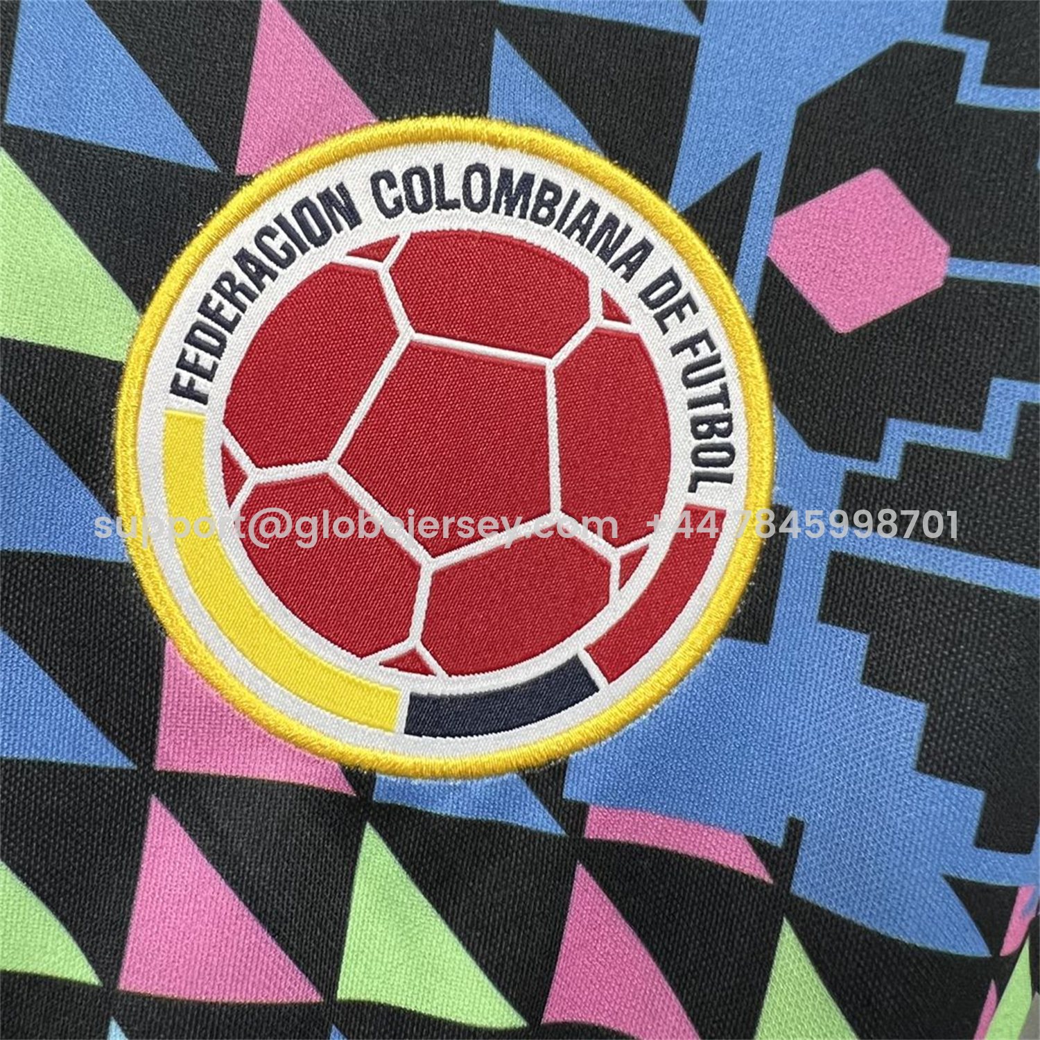 GlobeJersey-Retro Colombia 1990 Goalkeepe Jersey