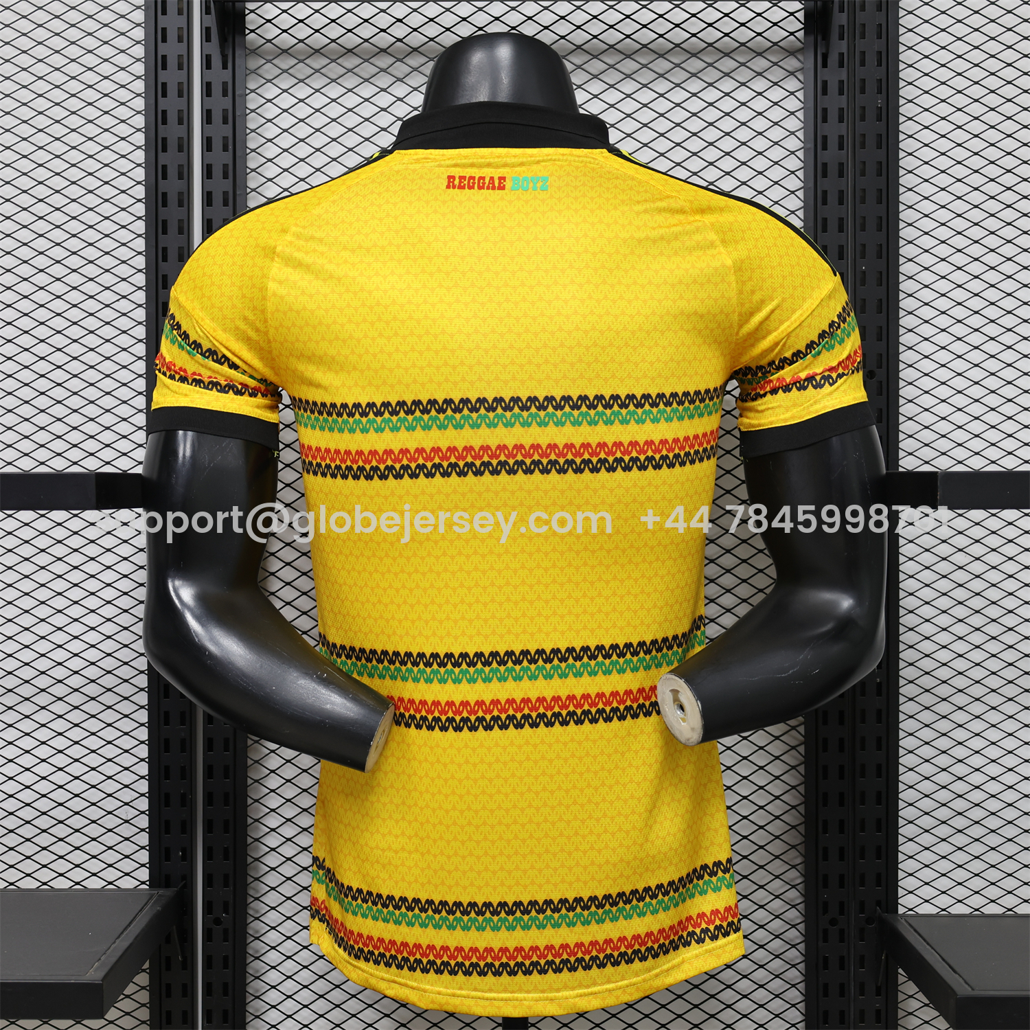GlobeJersey-Jamaica 2026 Home Jersey - Player Version