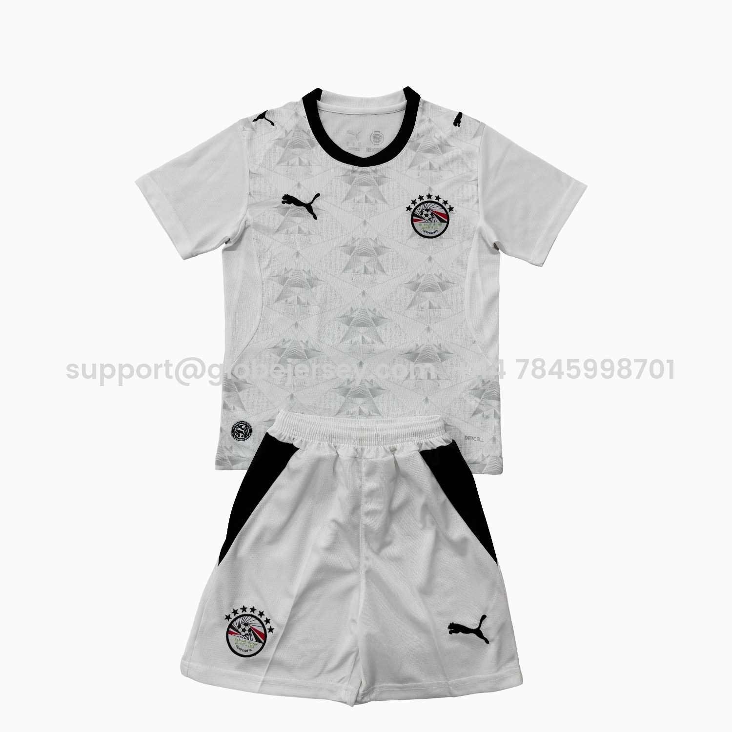 GlobeJersey-Egypt 2026 Away Kids Kit