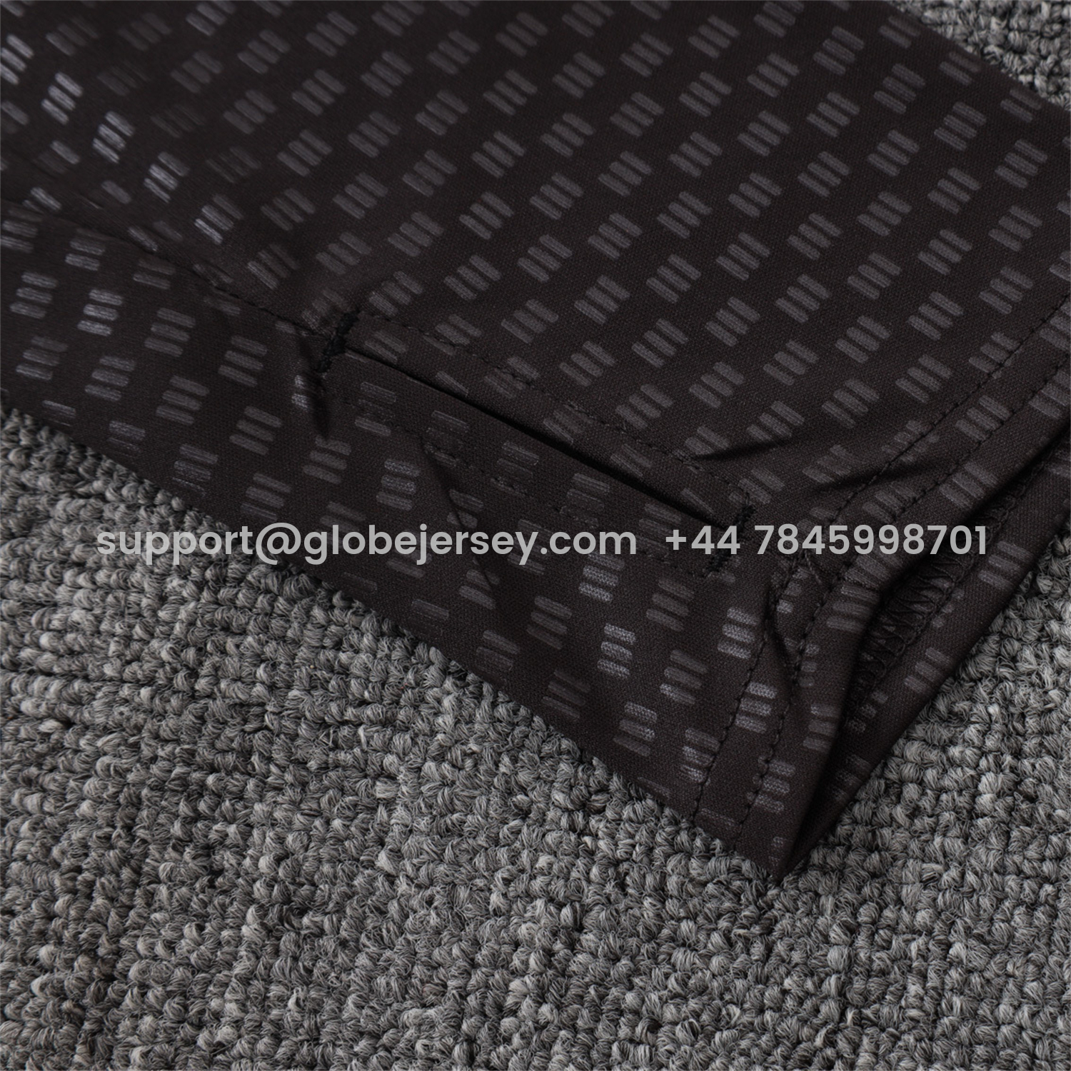 GlobeJersey-Flamengo 2026 Long Sleeve Training Set - White Top & Black Pants