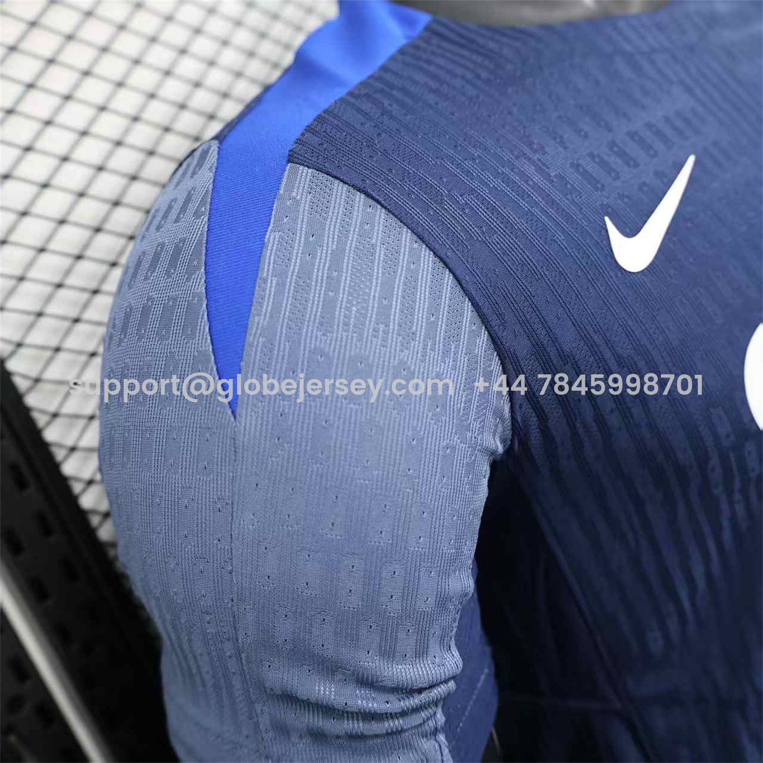 GlobeJersey-Paris Saint-Germain PSG Blue & Grey Special Jersey - Player Version