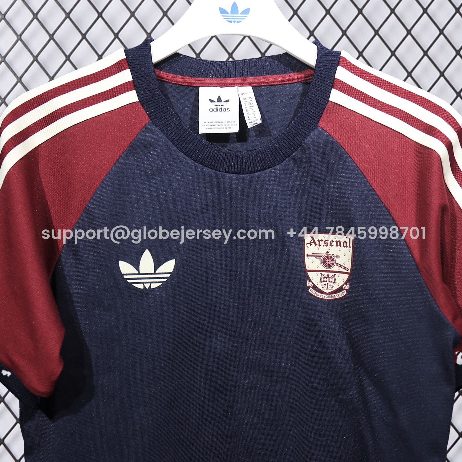 GlobeJersey-Arsenal 25-26 Vintage Originals Dark Blue T-shirts