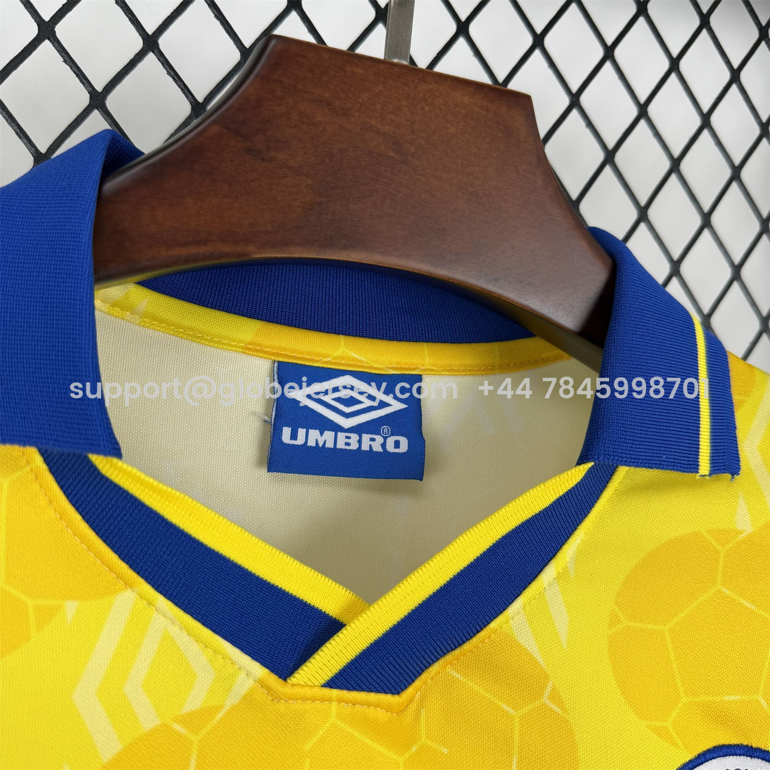 GlobeJersey-Retro Colombia 1994 Home Long Sleeves Jersey