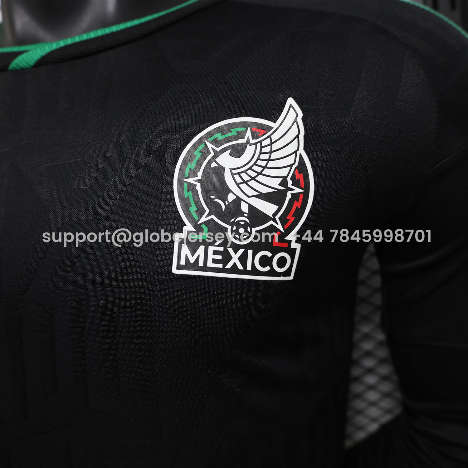 GlobeJersey-Mexico 2026 Third Long Sleeves Jersey - Player Version