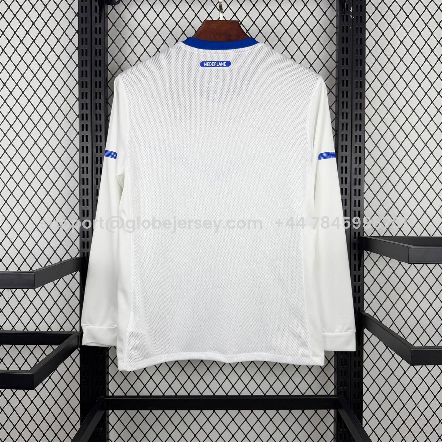 GlobeJersey-Retro France 2012 Away Long Sleeves Jersey - Fans Version