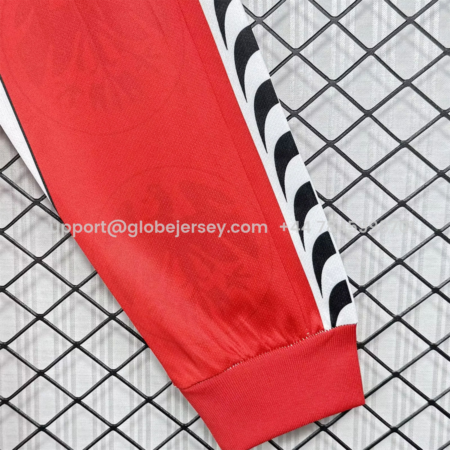 GlobeJersey-Retro Frankfurt 1996-98 Home Long Sleeves Jersey