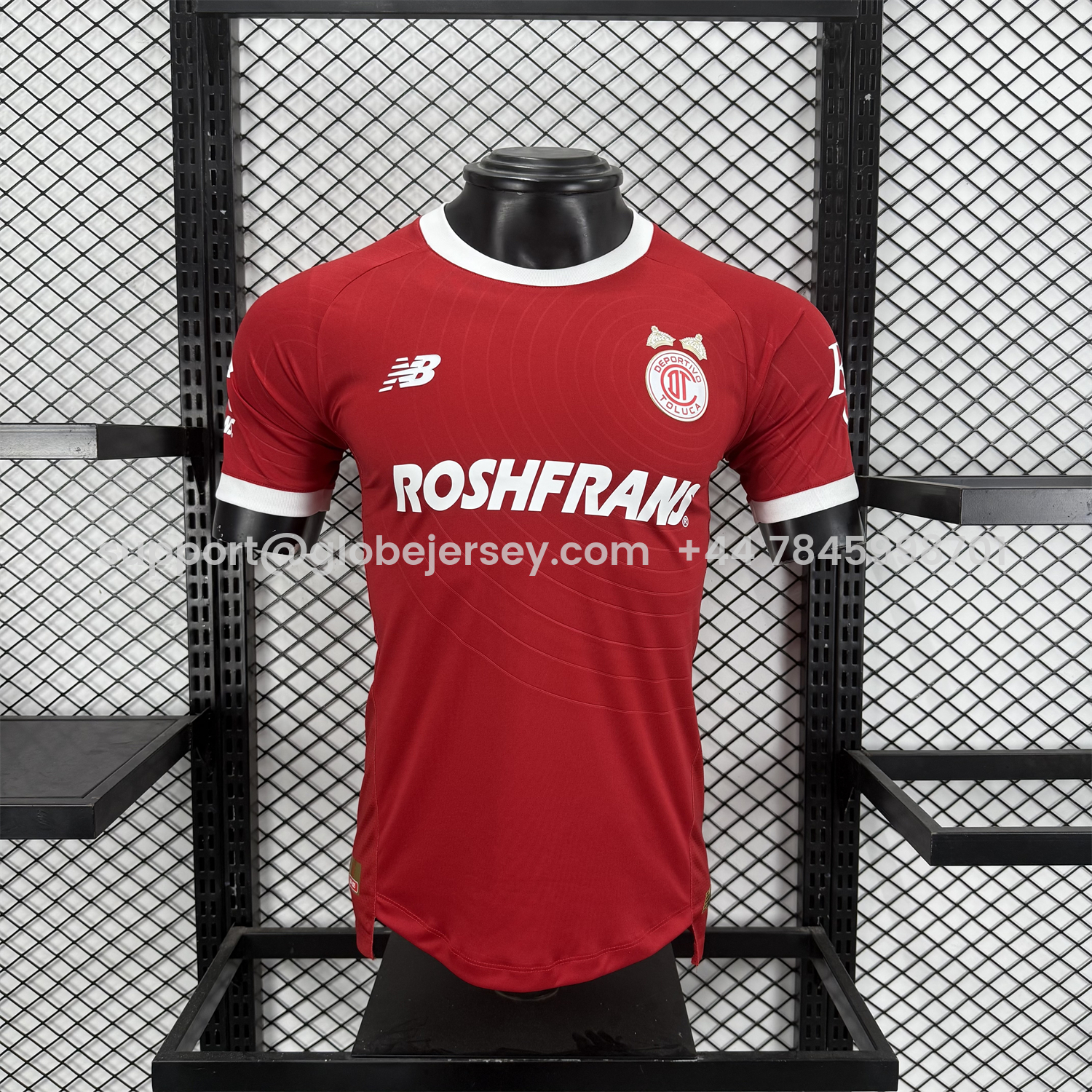 GlobeJersey-【The Double Winners】Toluca 25-26 Red Special Jersey - Player Version