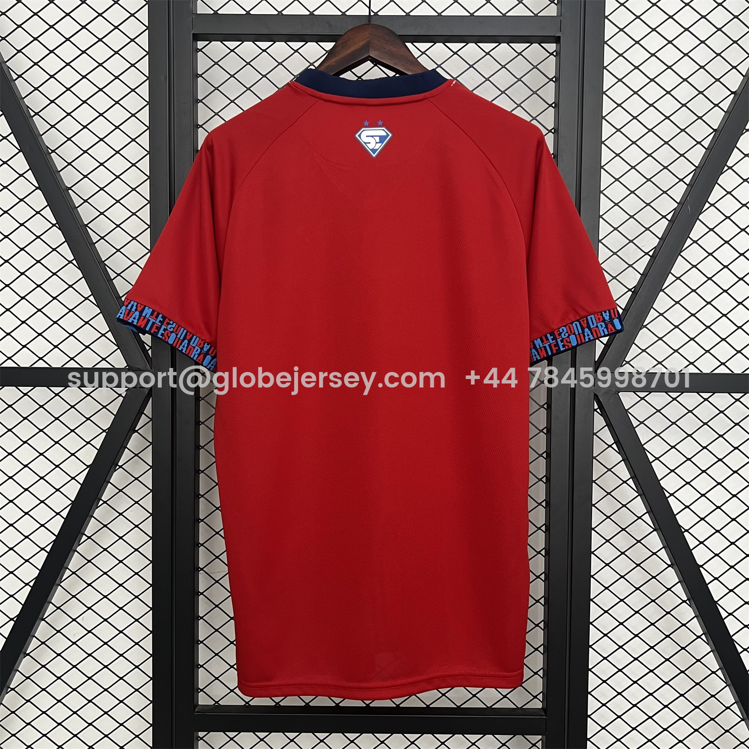 GlobeJersey-Bahia 25-26 Goalkeeper Red Jersey - Fans Version