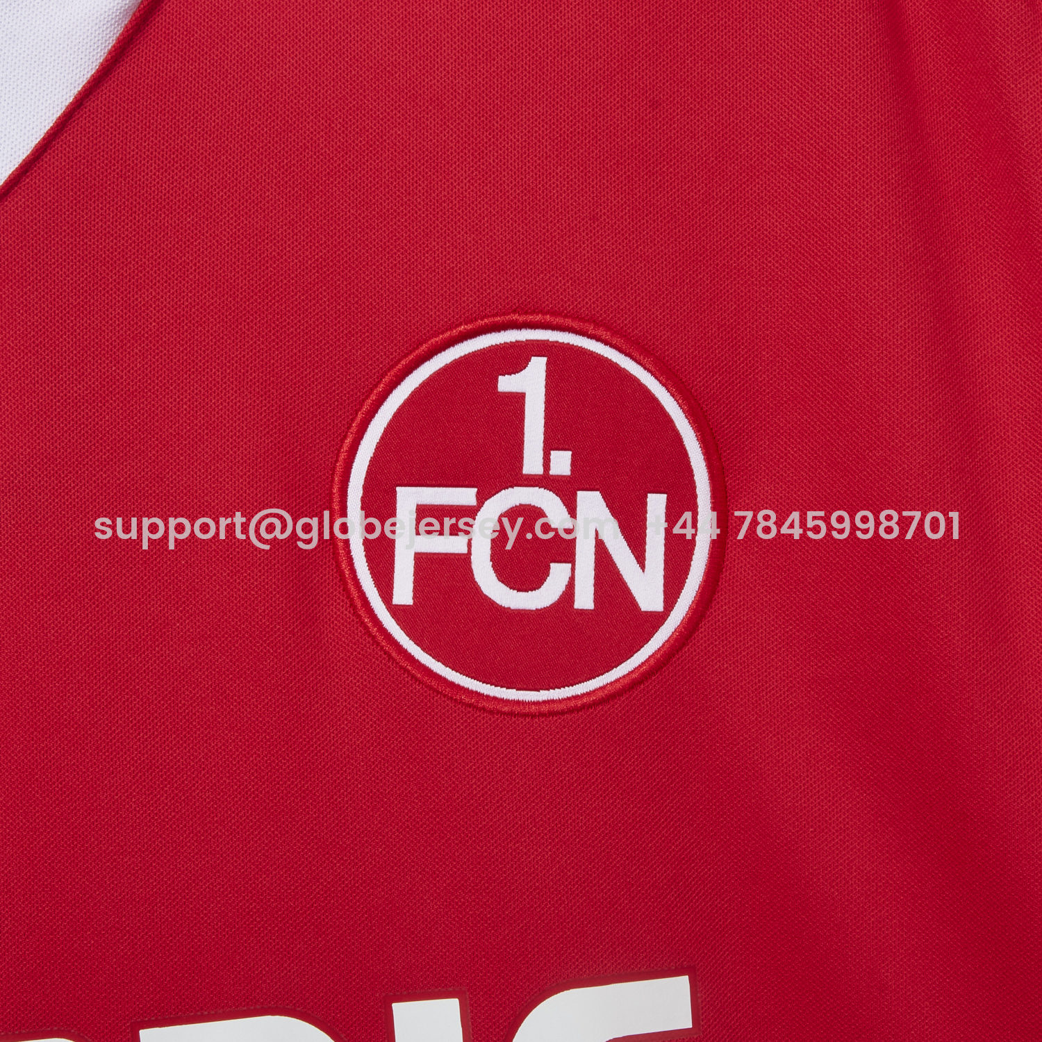 GlobeJersey-Retro Nürnberg 1978-80 Home Red Jersey