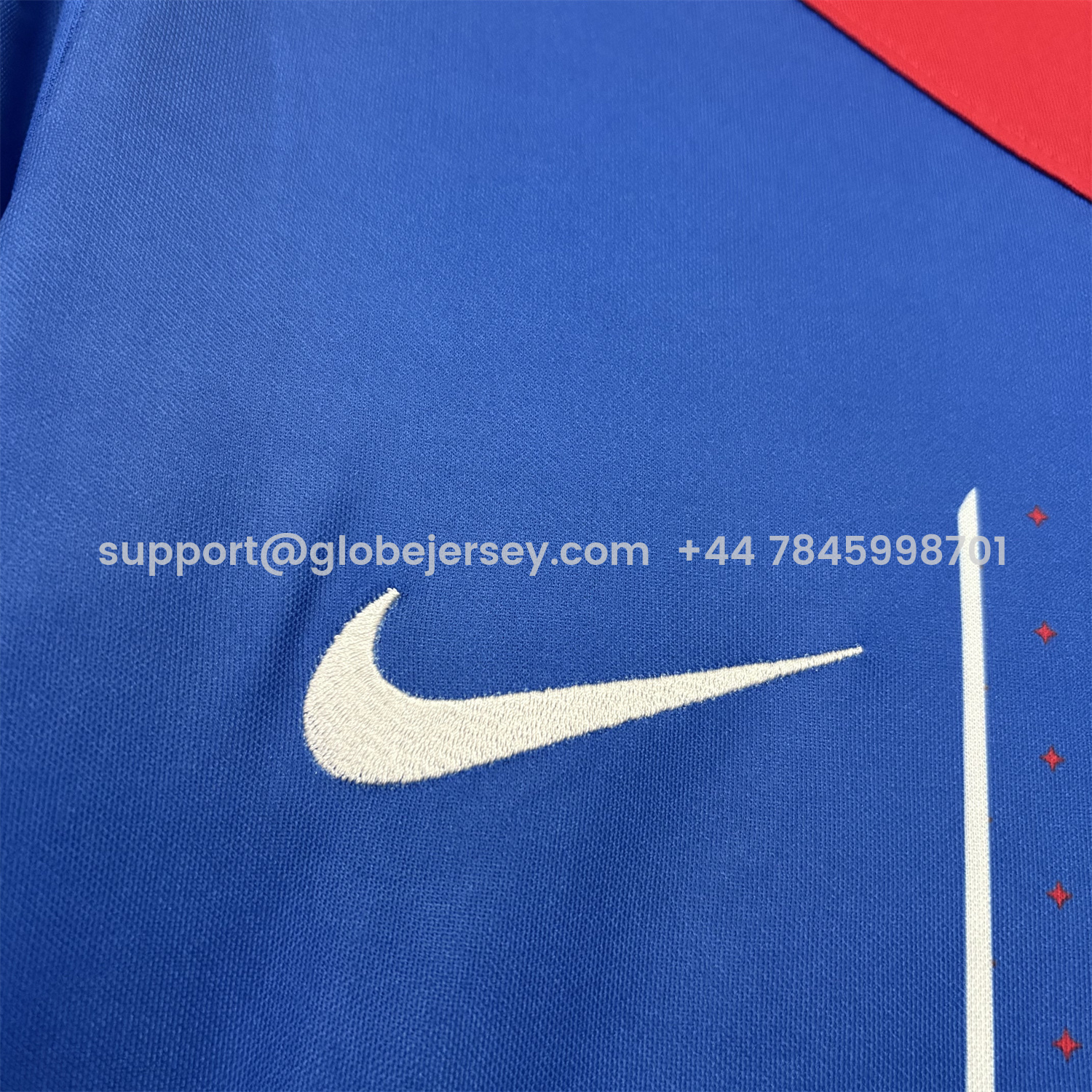GlobeJersey-Alverca 25-26 Home Blue Jersey - Fans Version