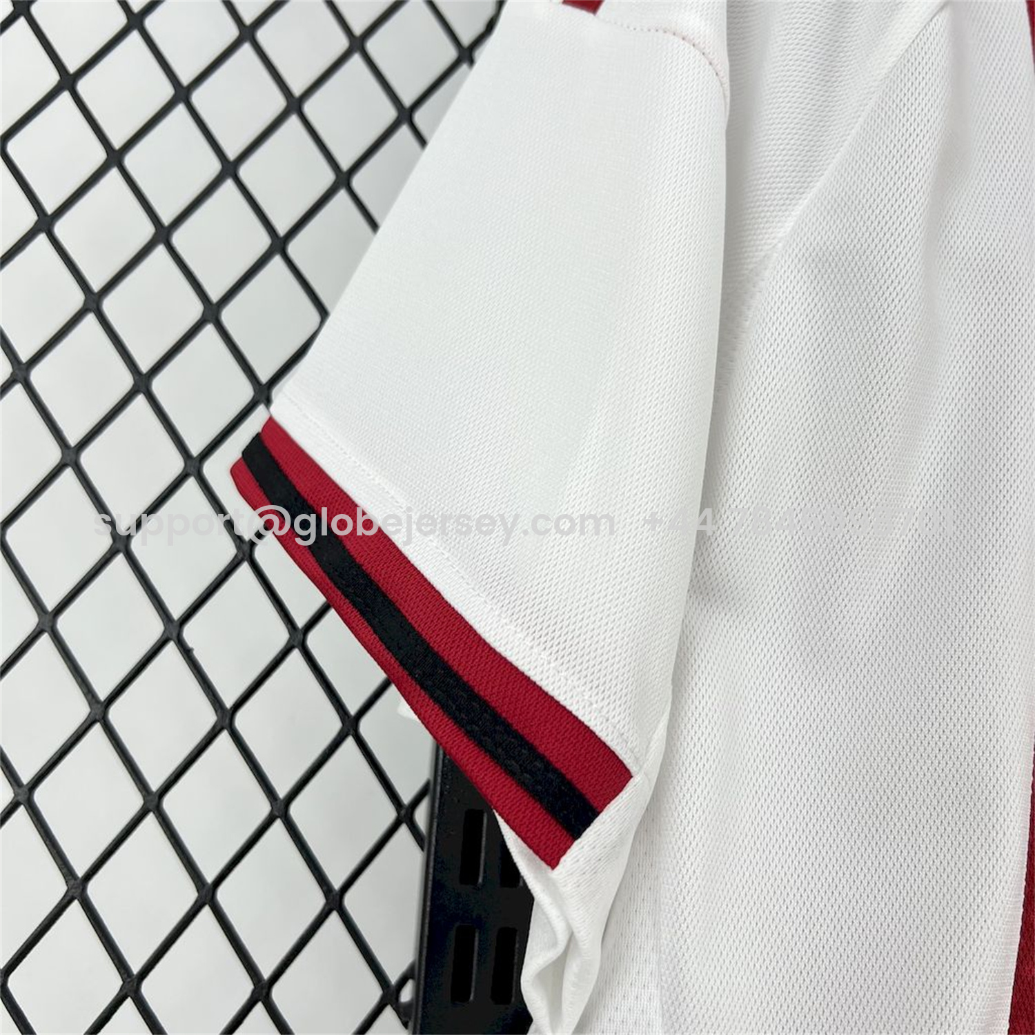 GlobeJersey-Ajax 25-26 Home Jersey - Fans Version