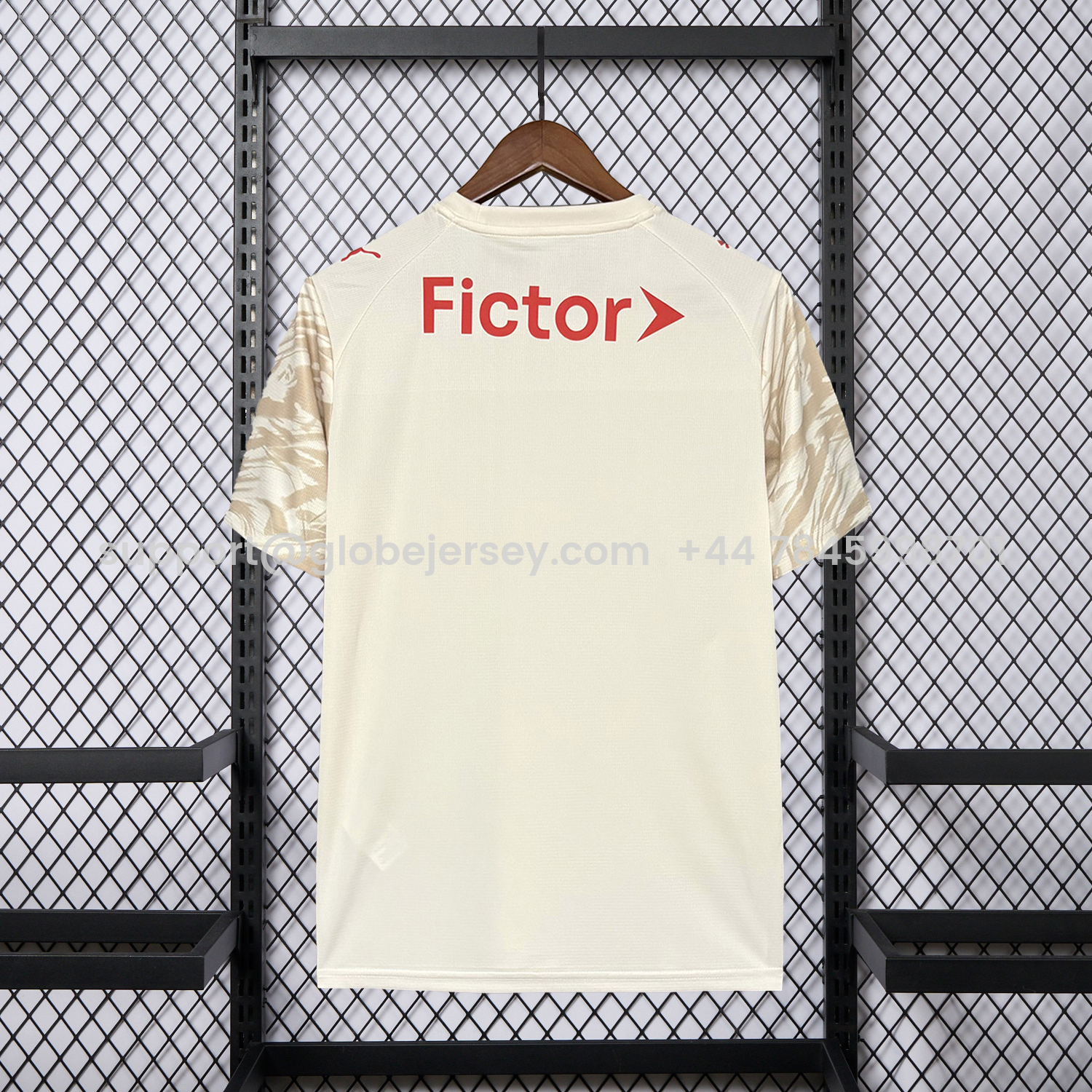 GlobeJersey-Palmeiras 26-27 Off-White Goalkeeper Jersey - Fans Version