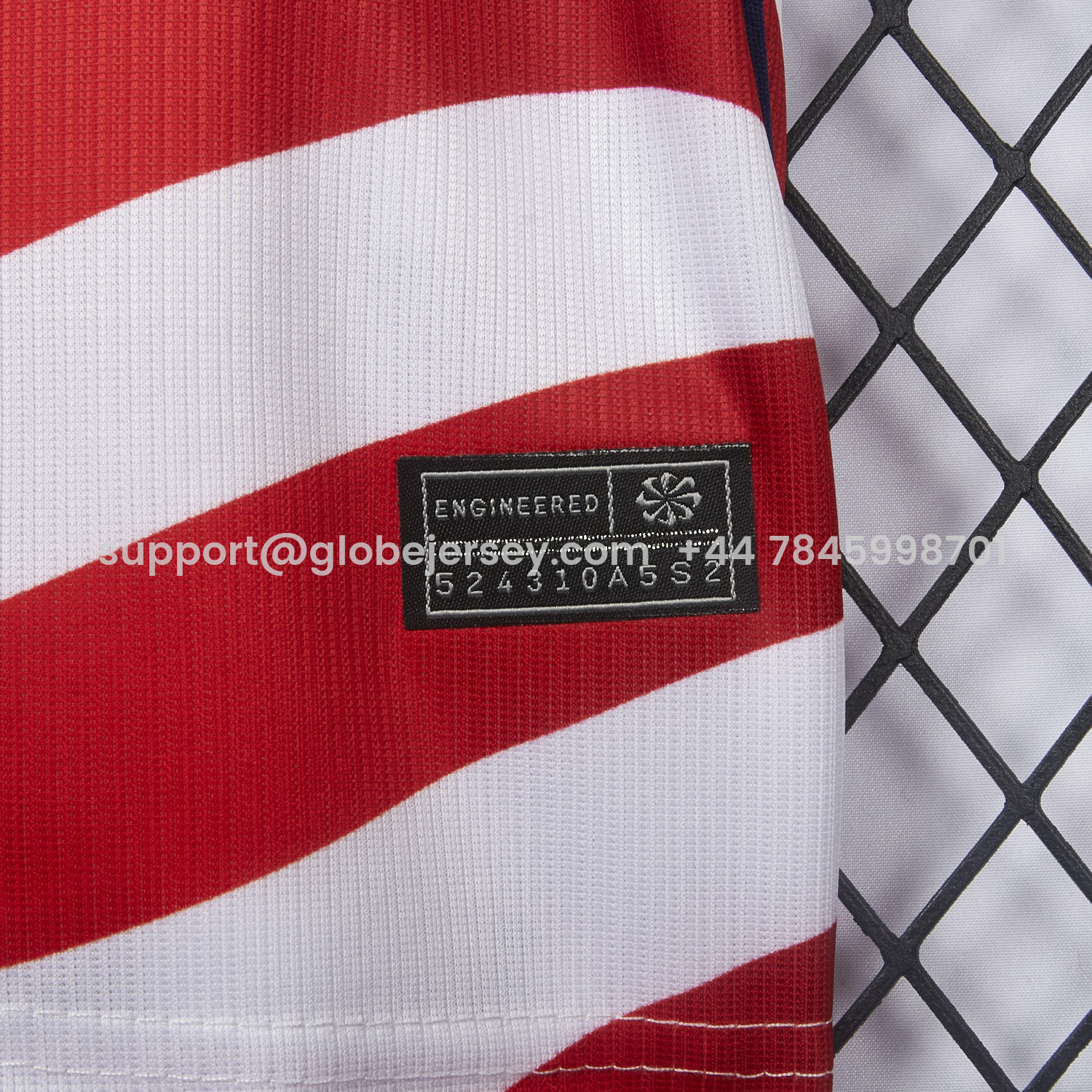 GlobeJersey-【Back Blank】United States USA 2026 Home Kids Kit