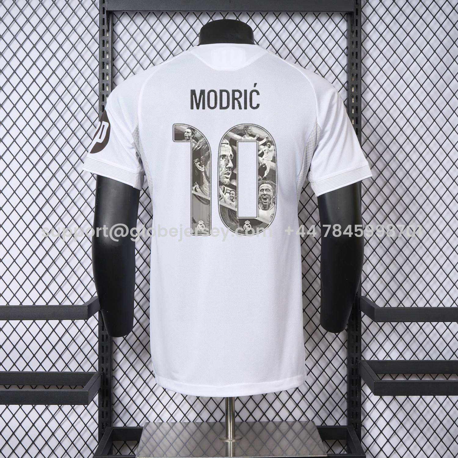 GlobeJersey-Real Madrid 25-26 Home Modrić Limited Edition Jersey - Player Version
