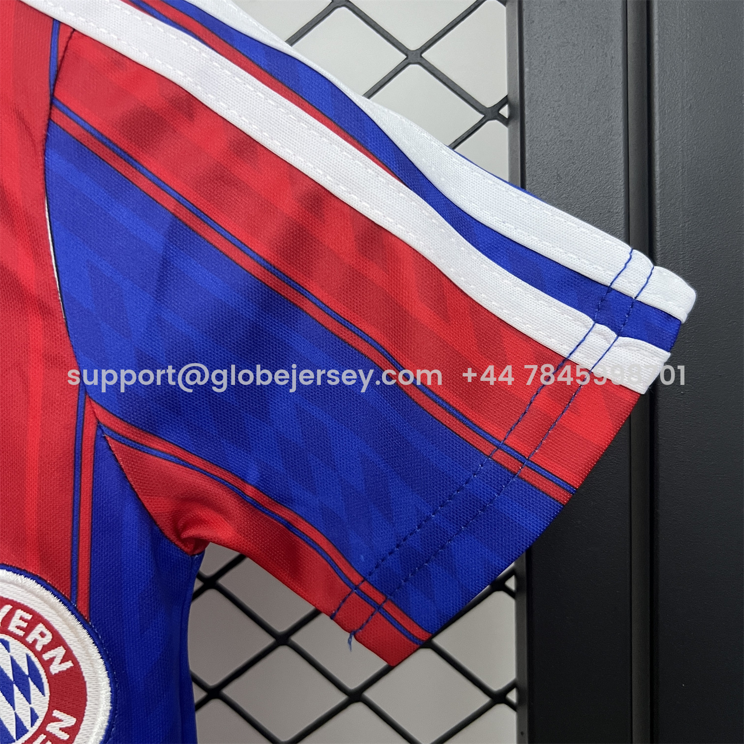 GlobeJersey-Retro Bayern Munich 1995-97 Home Kids Kit