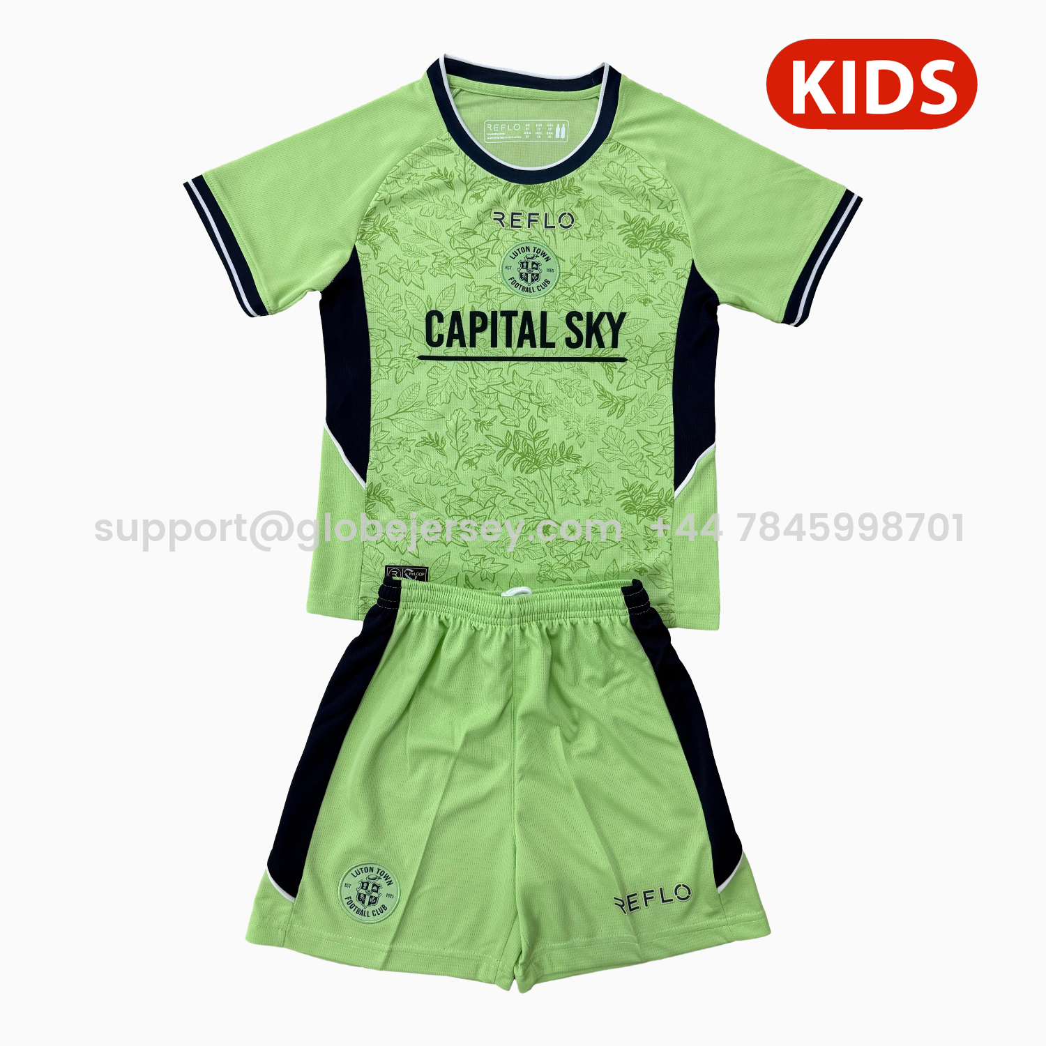 GlobeJersey-Luton Town 25-26 Third Kids Kit