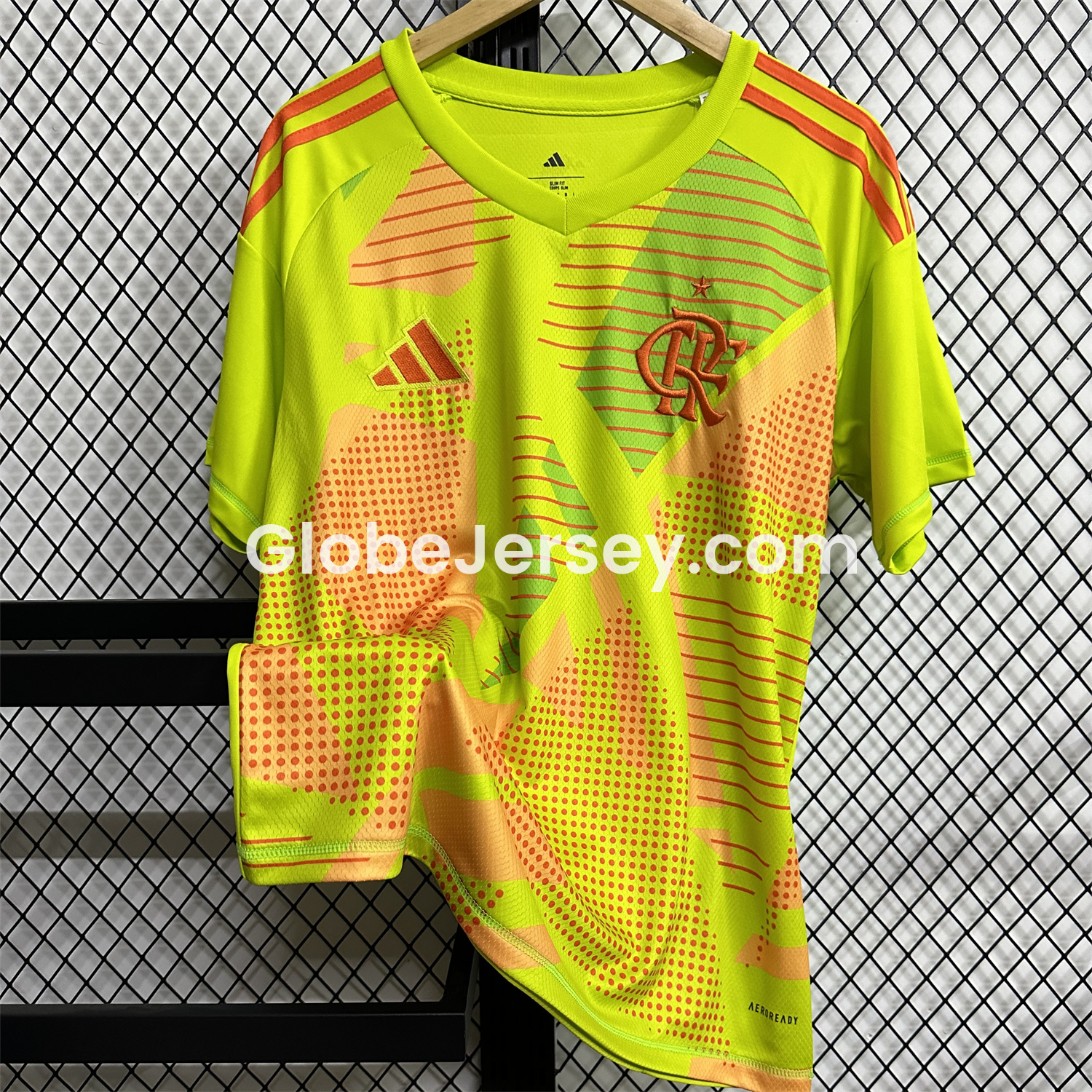 GlobeJersey-Flamengo 25-26 Yellow Green Goalkeeper Jersey - Fans Version