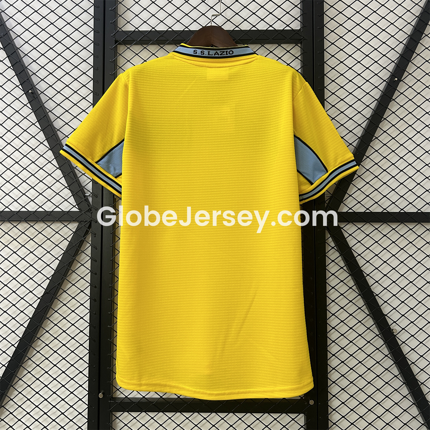GlobeJersey-Retro Lazio 98-99 Yellow Away Jersey