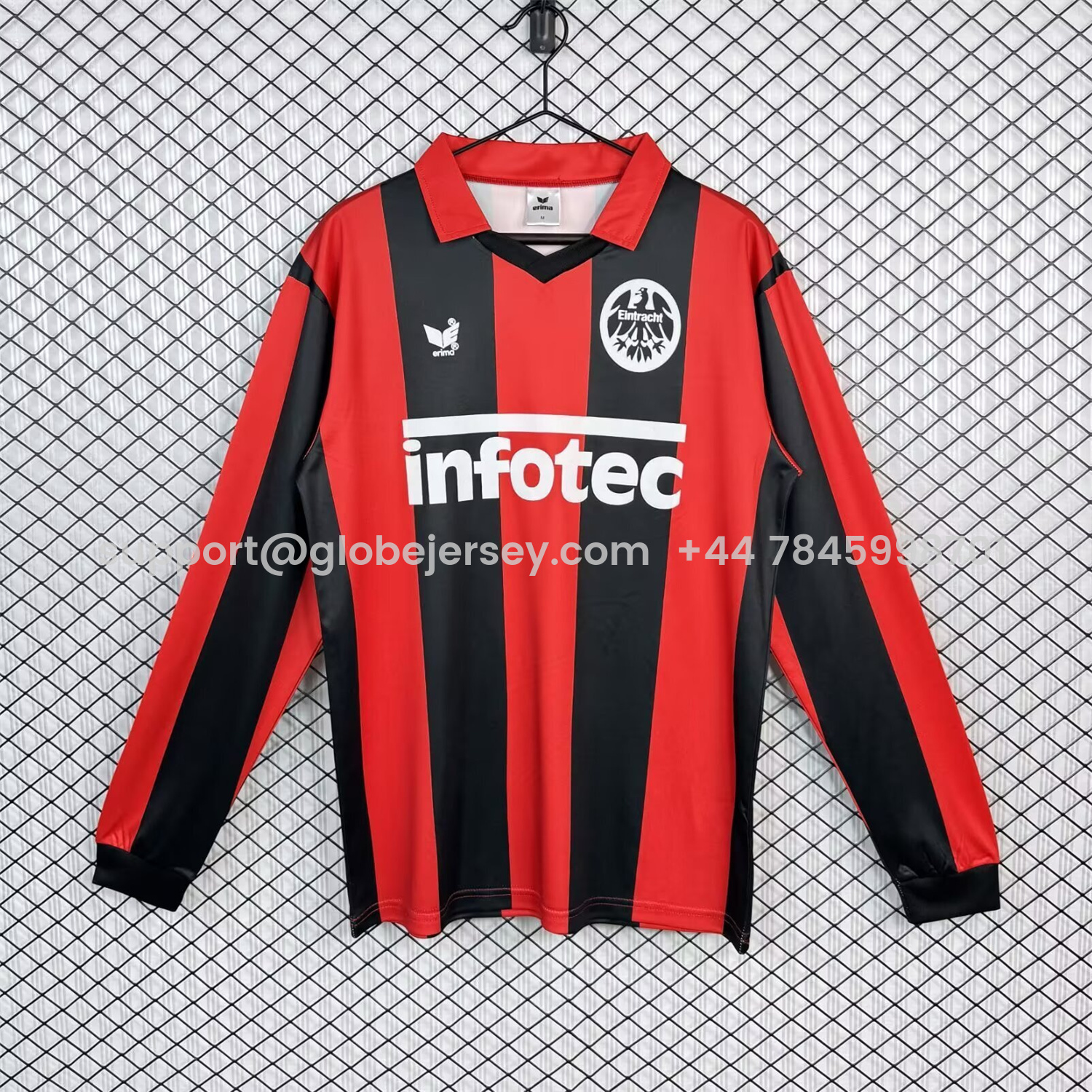 GlobeJersey-Retro Frankfurt 1983-84 Home Long Sleeves Jersey