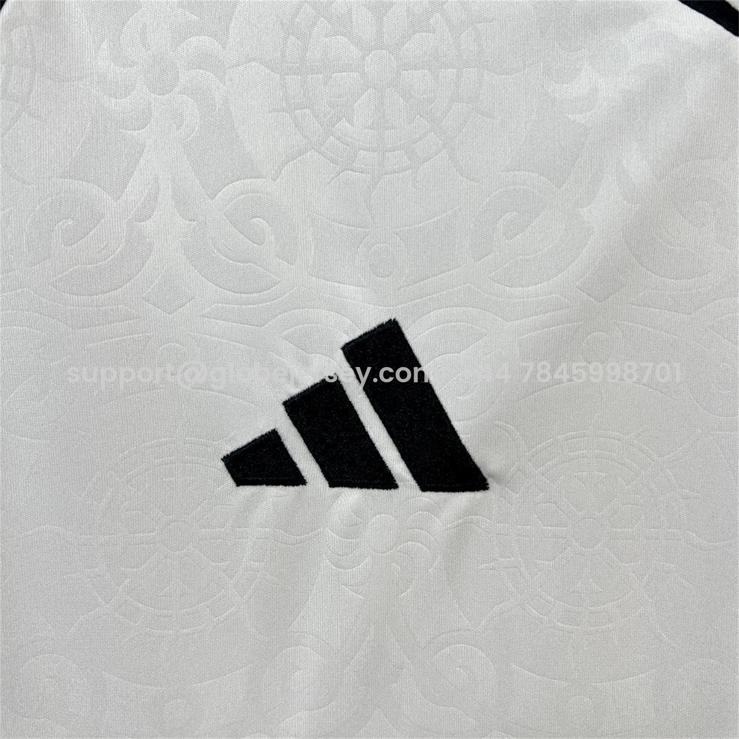 GlobeJersey-Fulham 25-26 Home White Jersey - Fans Version