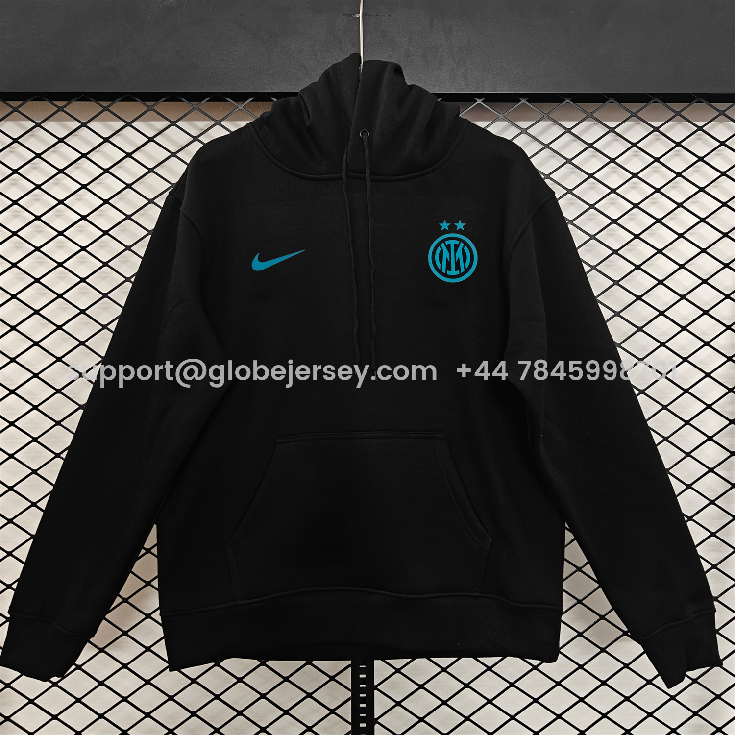 GlobeJersey-Inter Milan 25-26 Third Blue Icon Unisex Pullover Hoodie