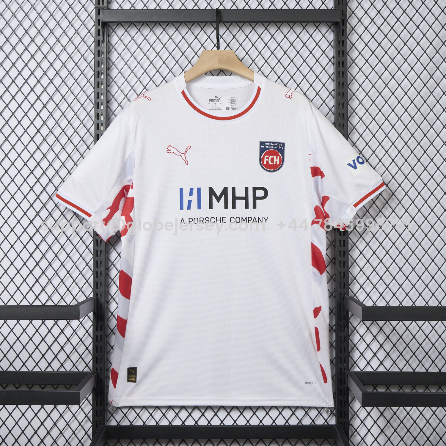 GlobeJersey-FC Heidenheim 25-26 Third Jersey - Fans Version