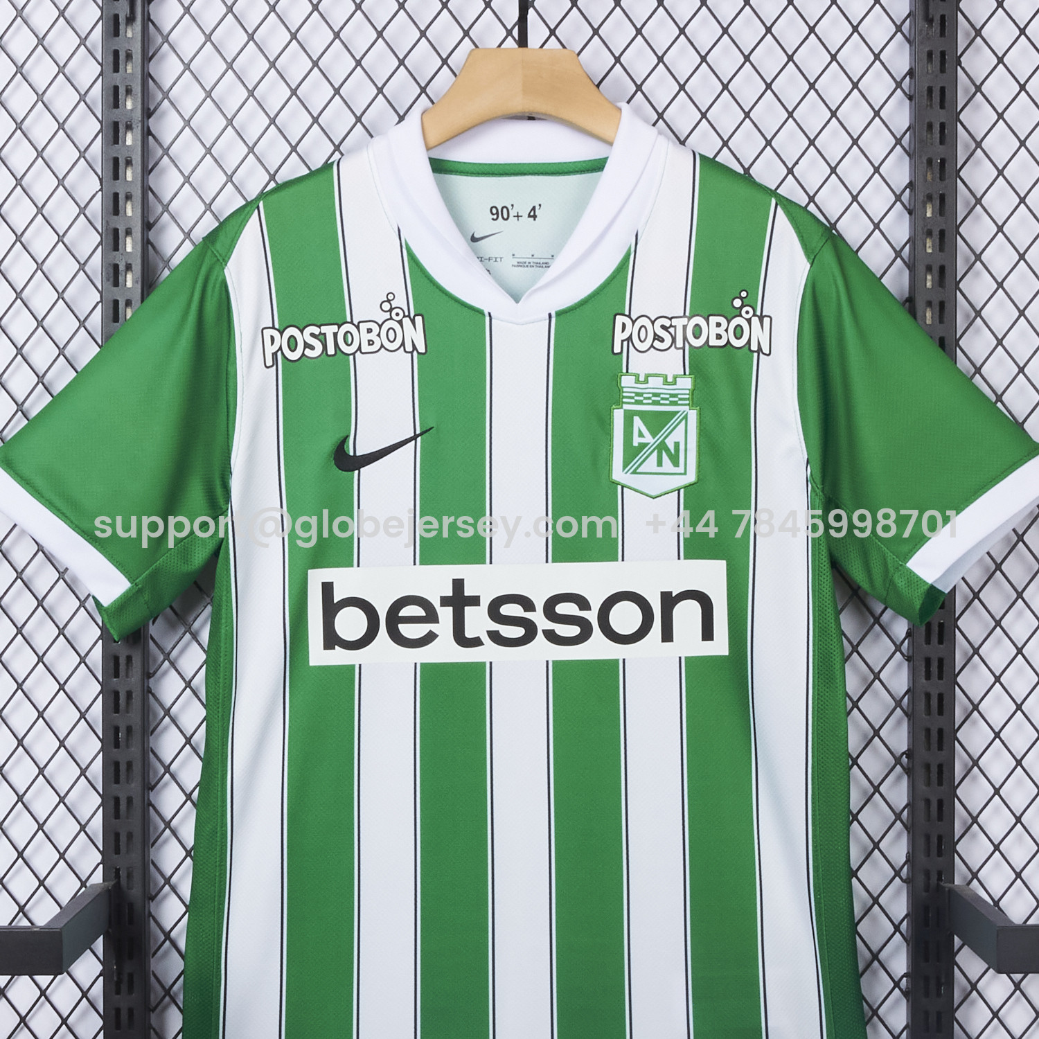GlobeJersey-Atlético Nacional 2026 Home Jersey - Fans Version