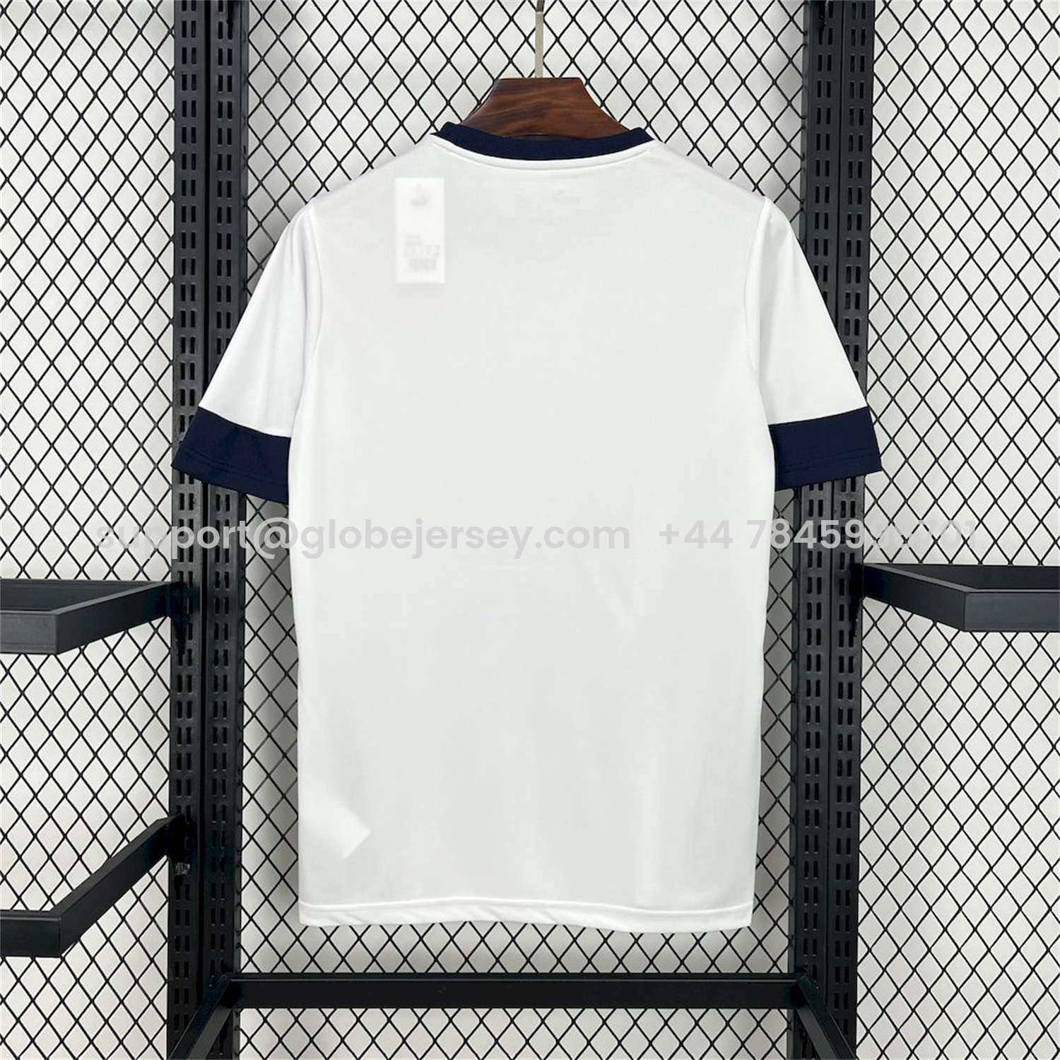 GlobeJersey-Portugal 2025-26 White Training Jersey - Fans Version