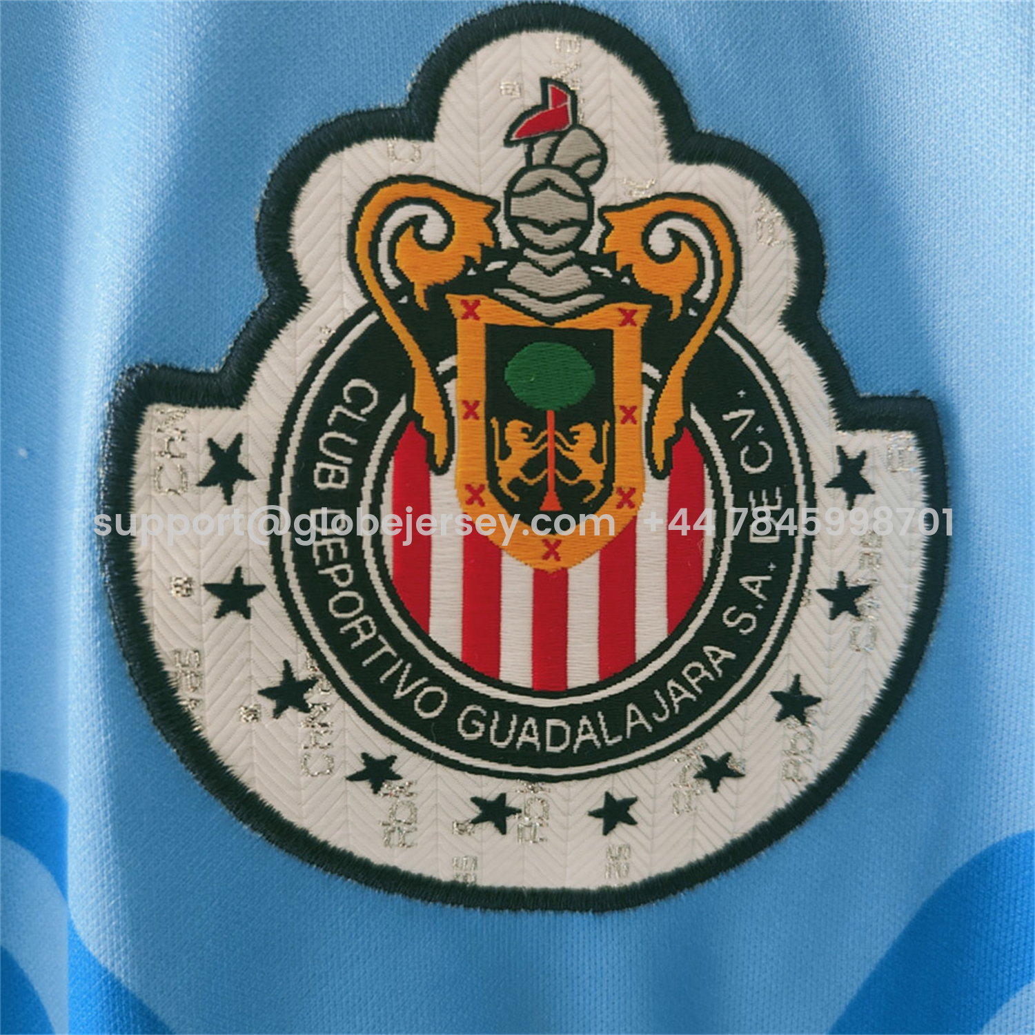 GlobeJersey-Retro Chivas de Guadalajara 2006-07 Blue Goalkeeper Long Sleeves Jersey
