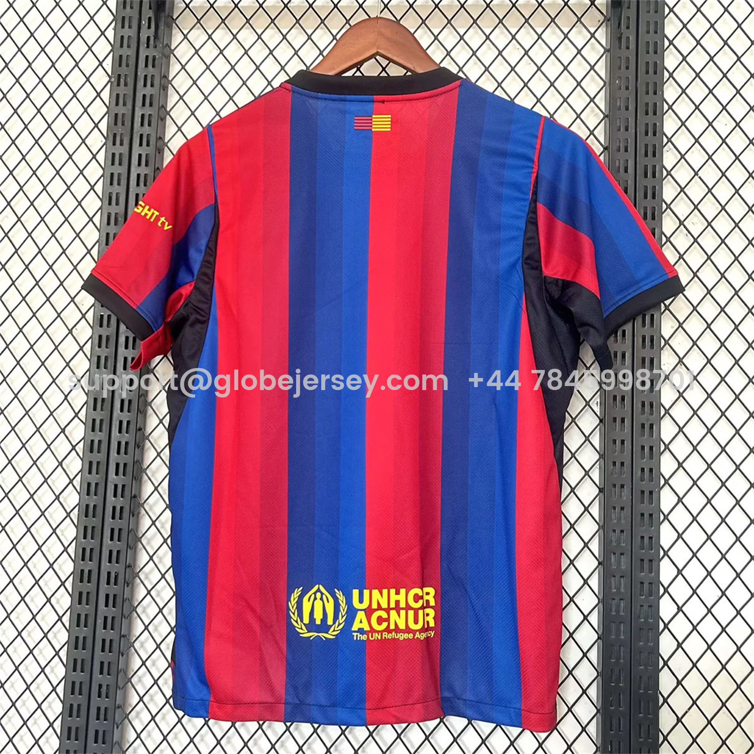 GlobeJersey-Barcelona 26-27 Home Jersey - Fans Version