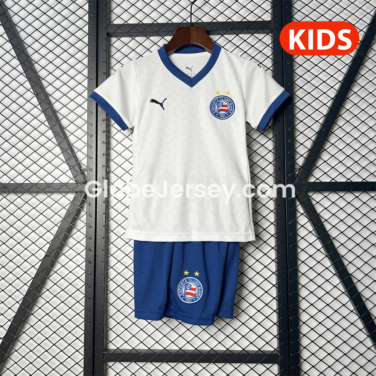 GlobeJersey-Bahia 25-26 Home Unsponsored Kids Kit