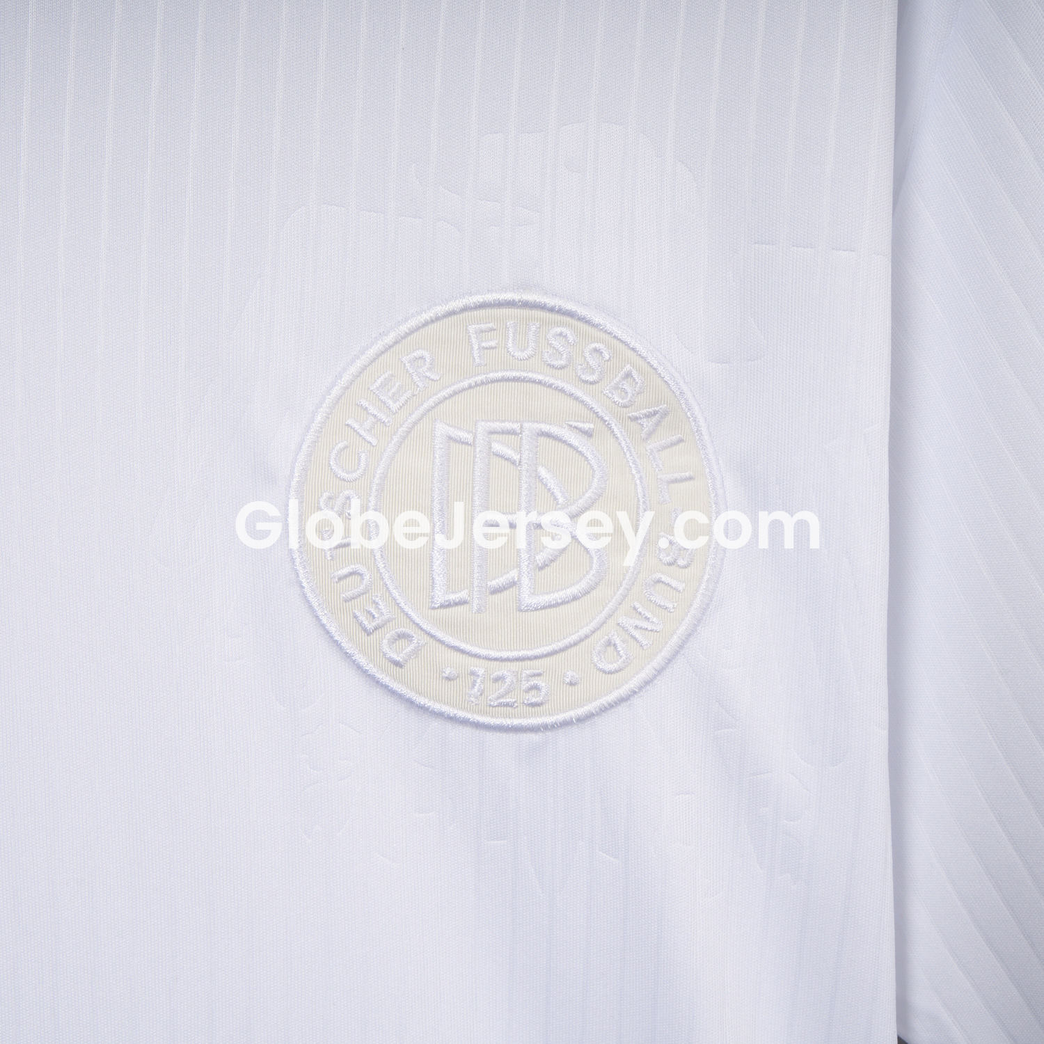 GlobeJersey-Germany 2025 125-Year Anniversary Pure White Special Jersey - Fans Version