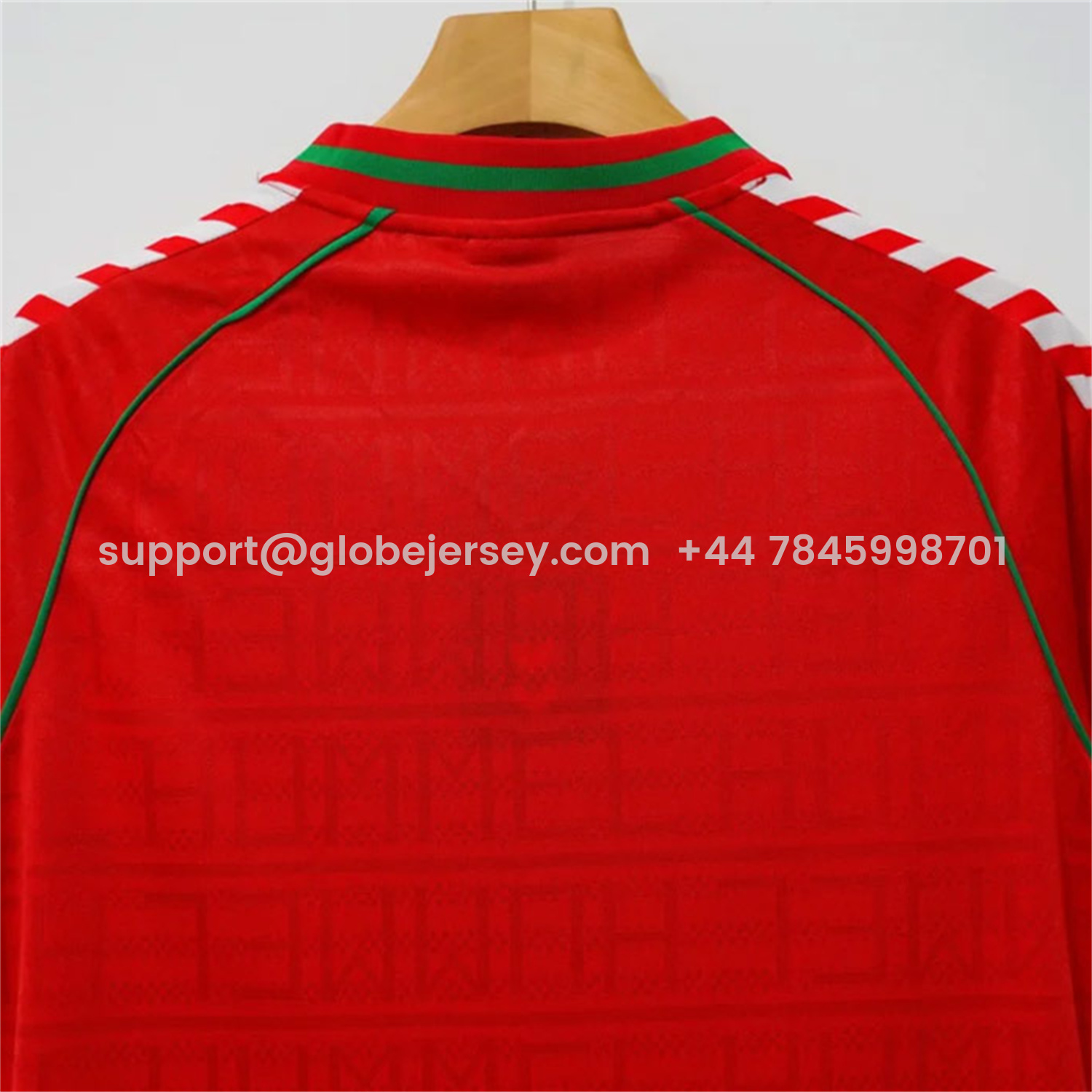 GlobeJersey-Retro Wimbledon 1988-89 Away Red Jersey