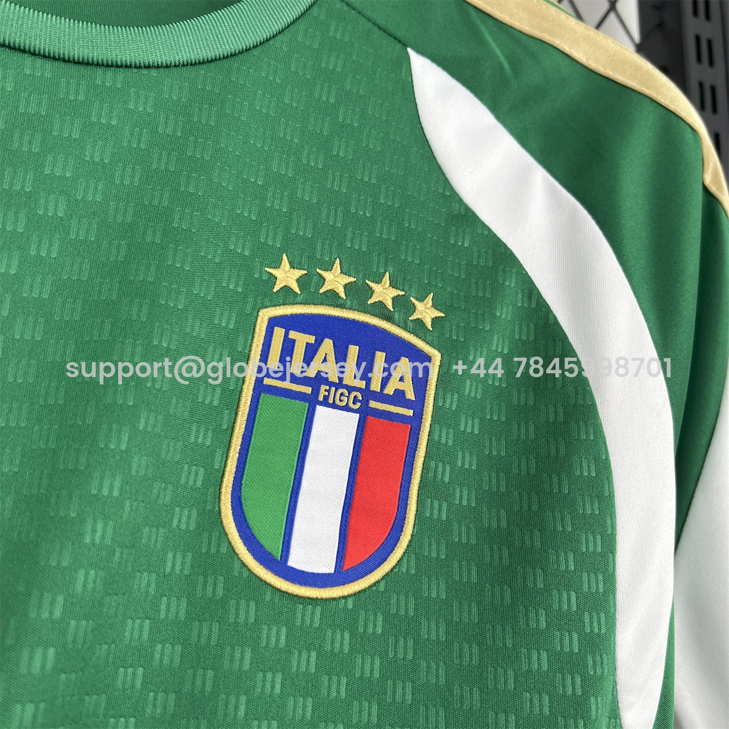 GlobeJersey-Italy 2026 Green Tiro Pre-Match Jersey