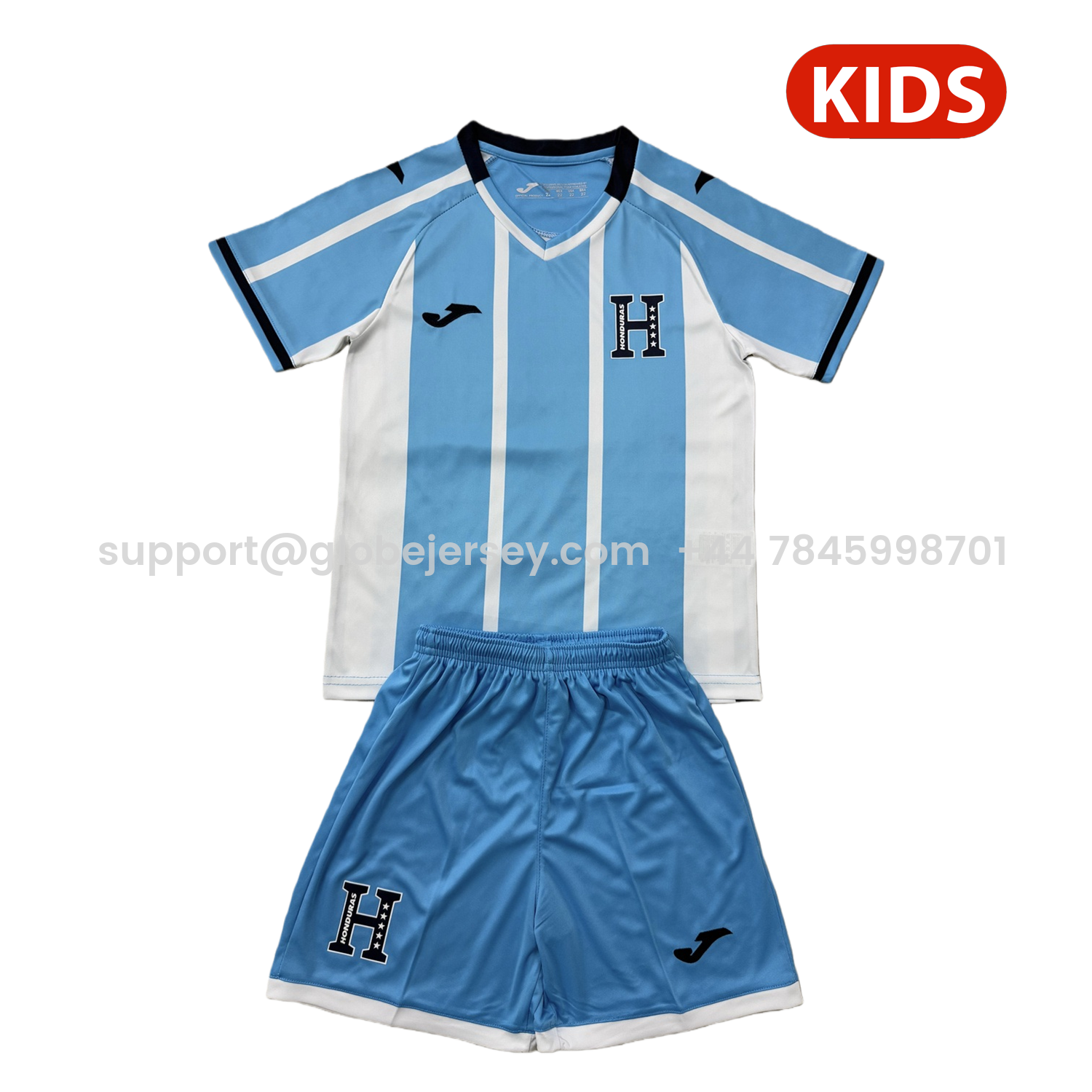 GlobeJersey-Honduras 2026 Away Kids Kit
