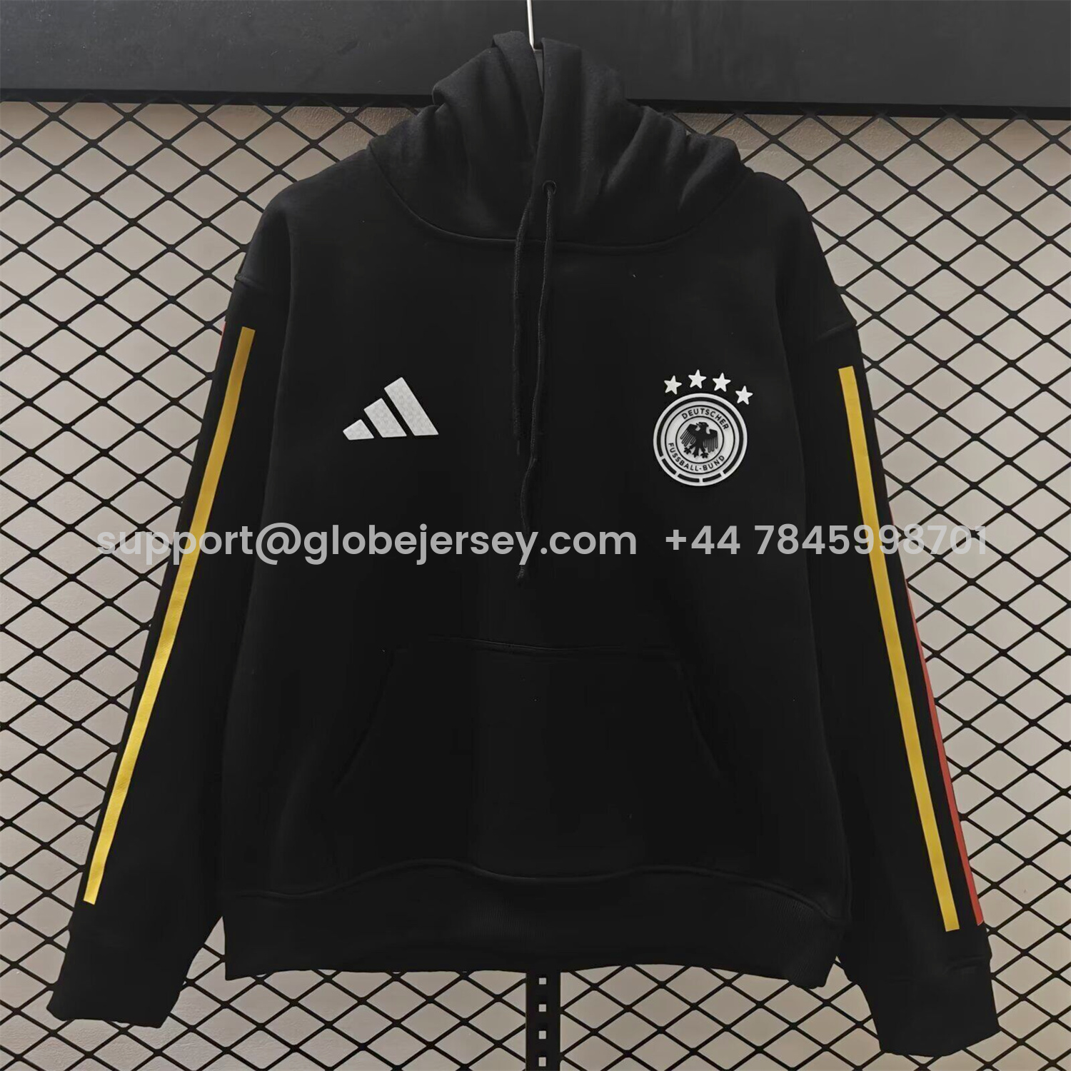 GlobeJersey-Germany 2026 Home Unisex Pullover Hoodie