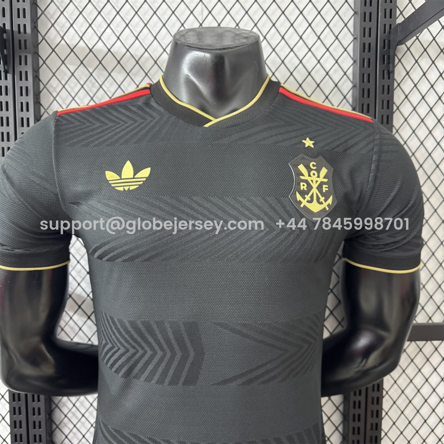 GlobeJersey-Flamengo 25-26 Black Special Jersey - Player Version