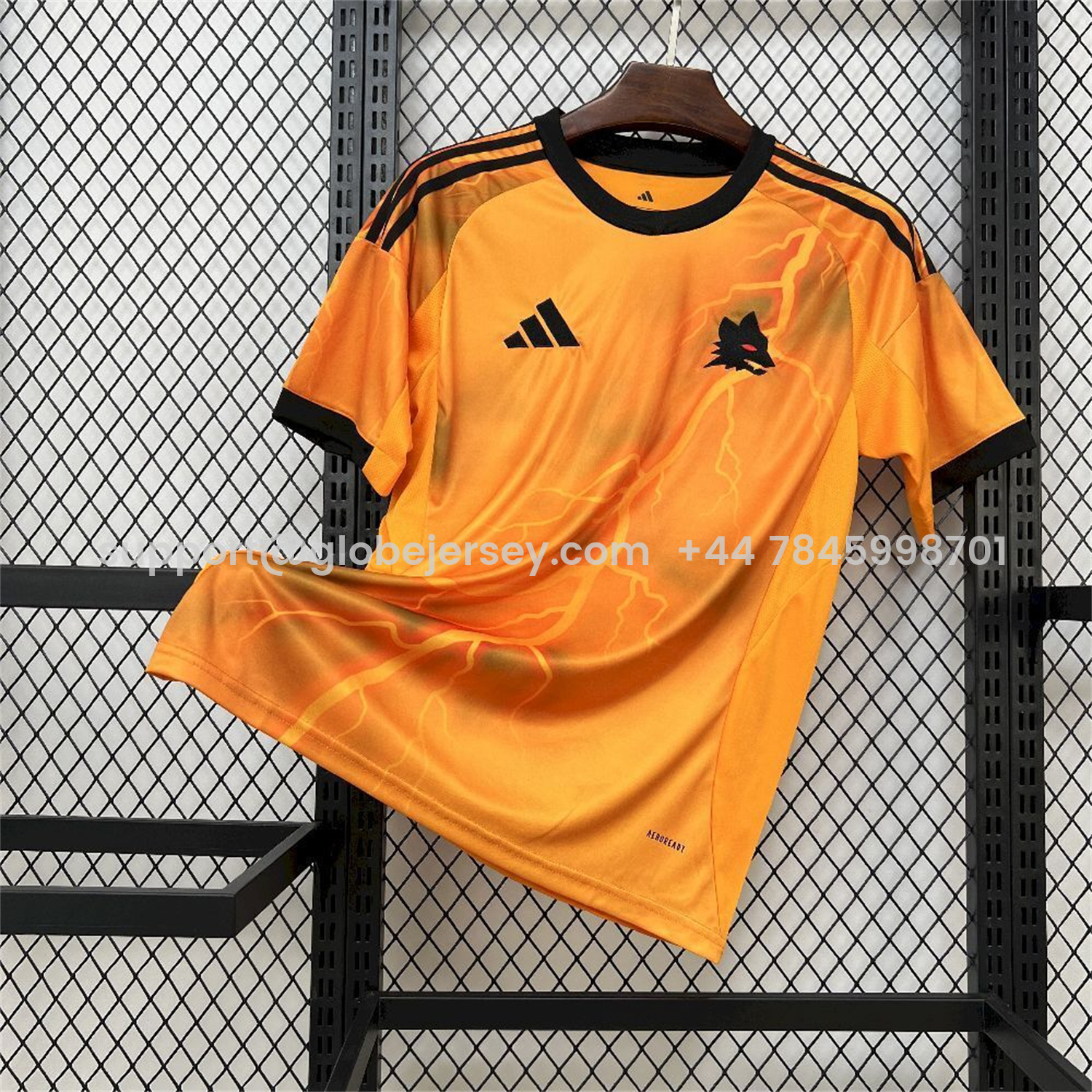 GlobeJersey-AS Roma 25-26 Away Unsponsored Jersey - Fans Version