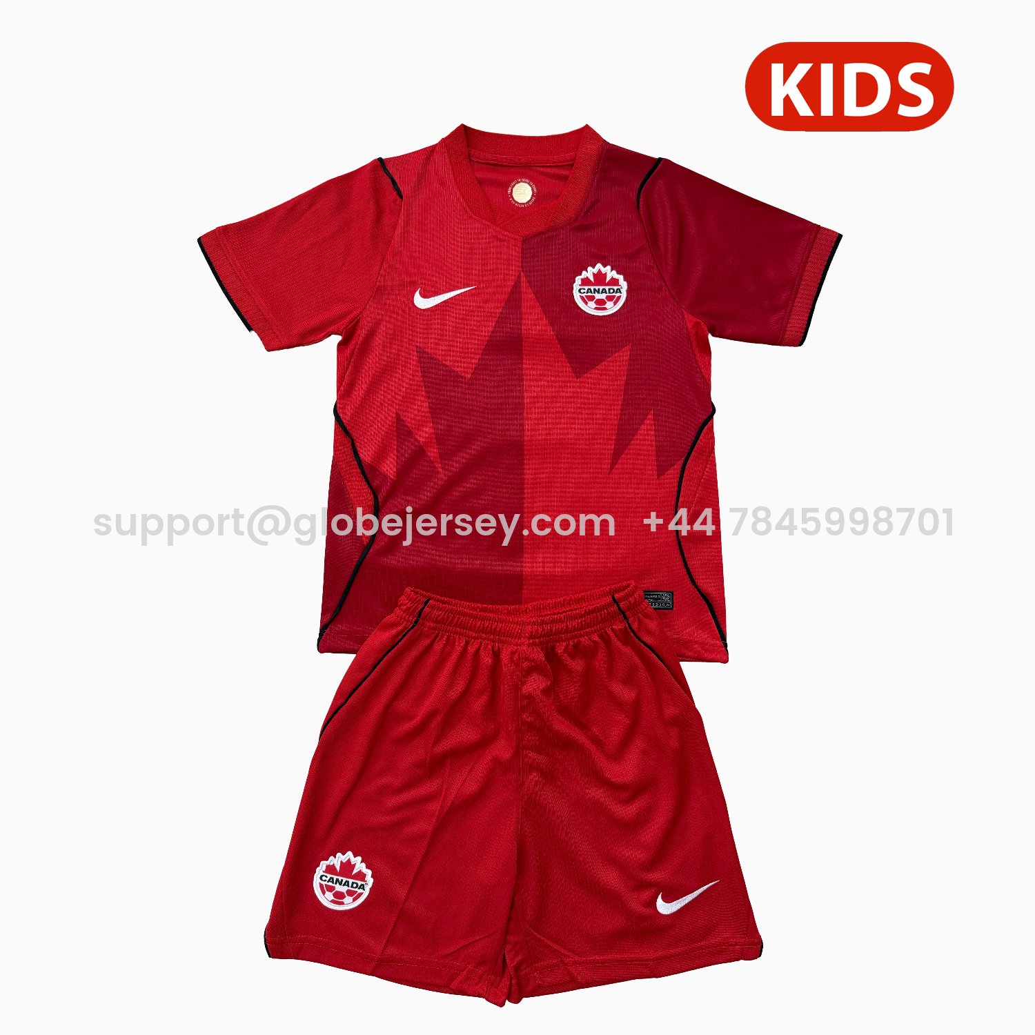 GlobeJersey-Canada 2026 Home Kids Kit
