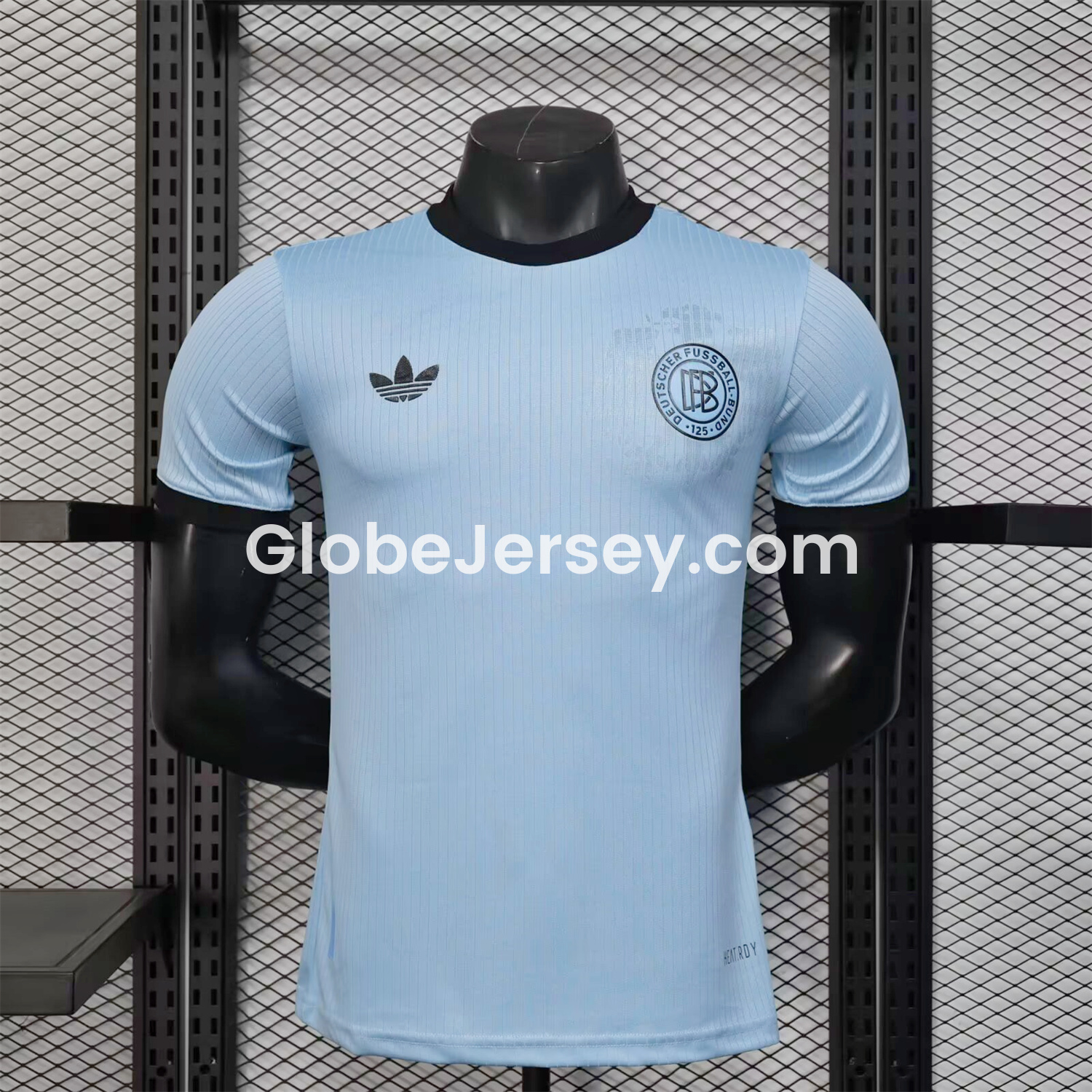 GlobeJersey-Germany 2025 125-Year Anniversary GK Blue Jersey - Player Version