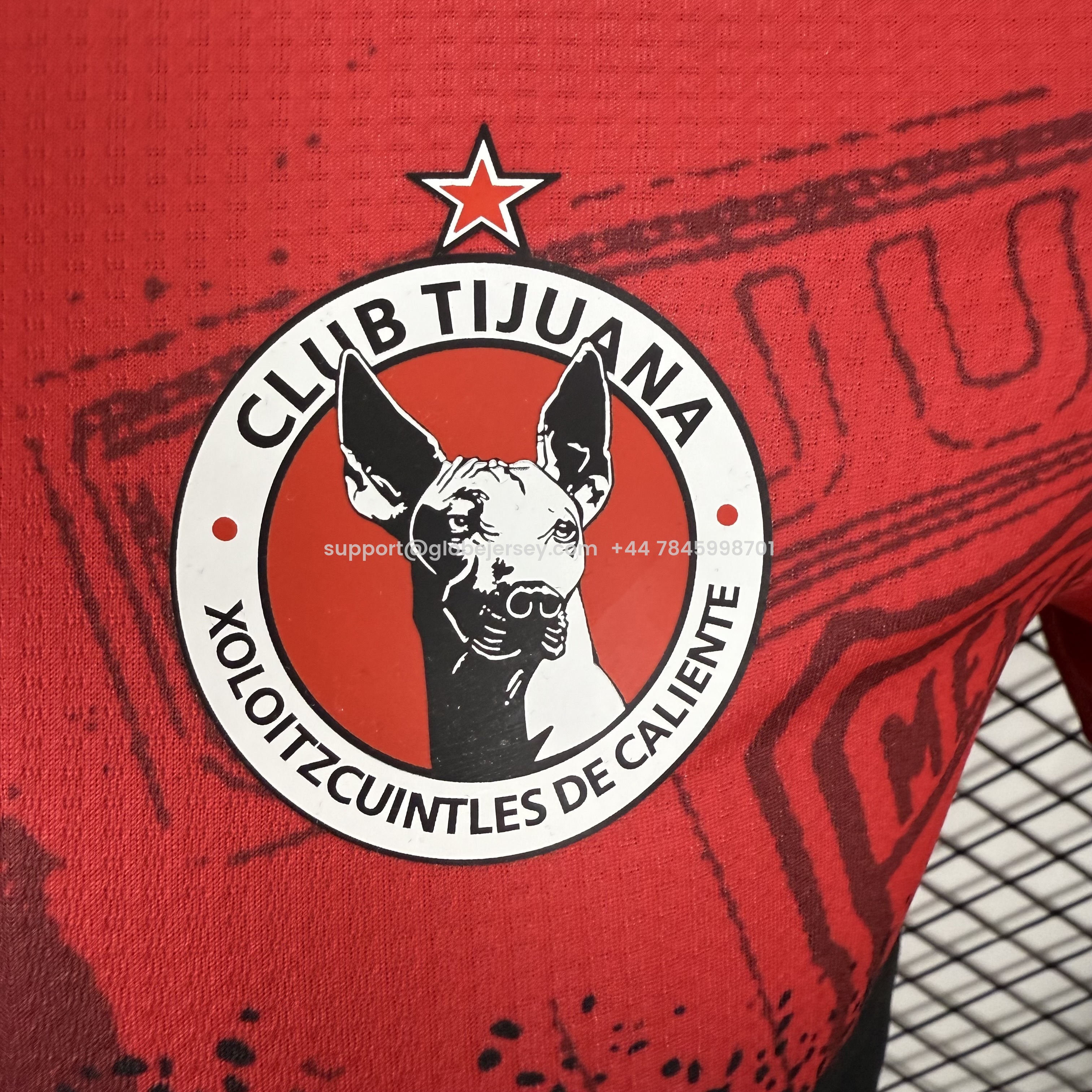 GlobeJersey-Club Tijuana 25-26 Home Jersey - Player Version