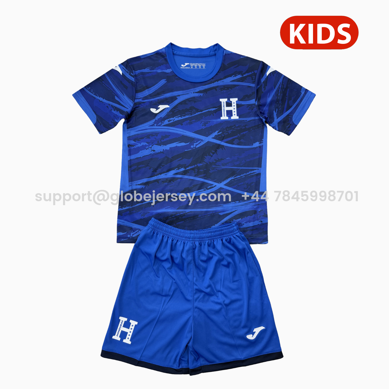 GlobeJersey-Honduras 2026 Fourth Kids Kit