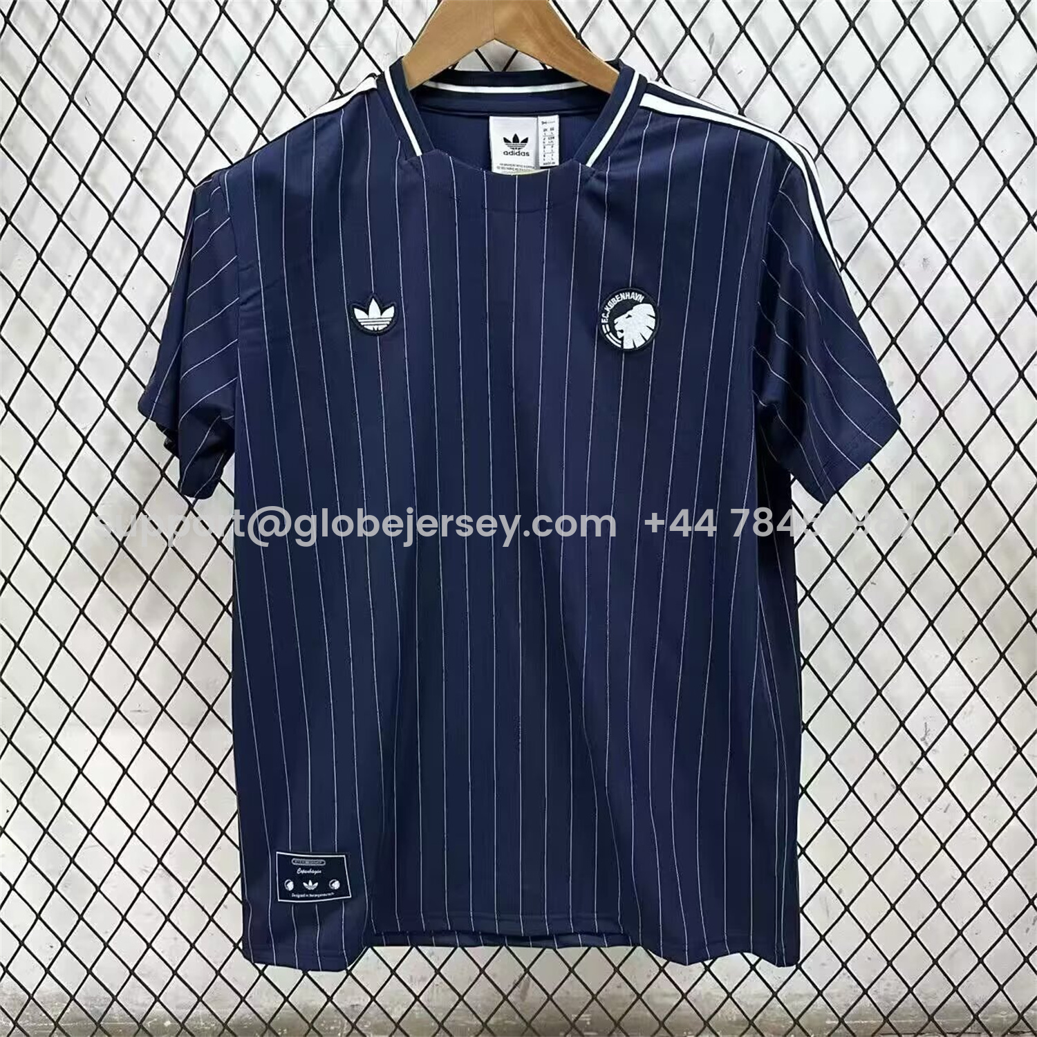 GlobeJersey-Copenhagen 25-26 Originals Terrace Icon Blue Jersey - Fans Version