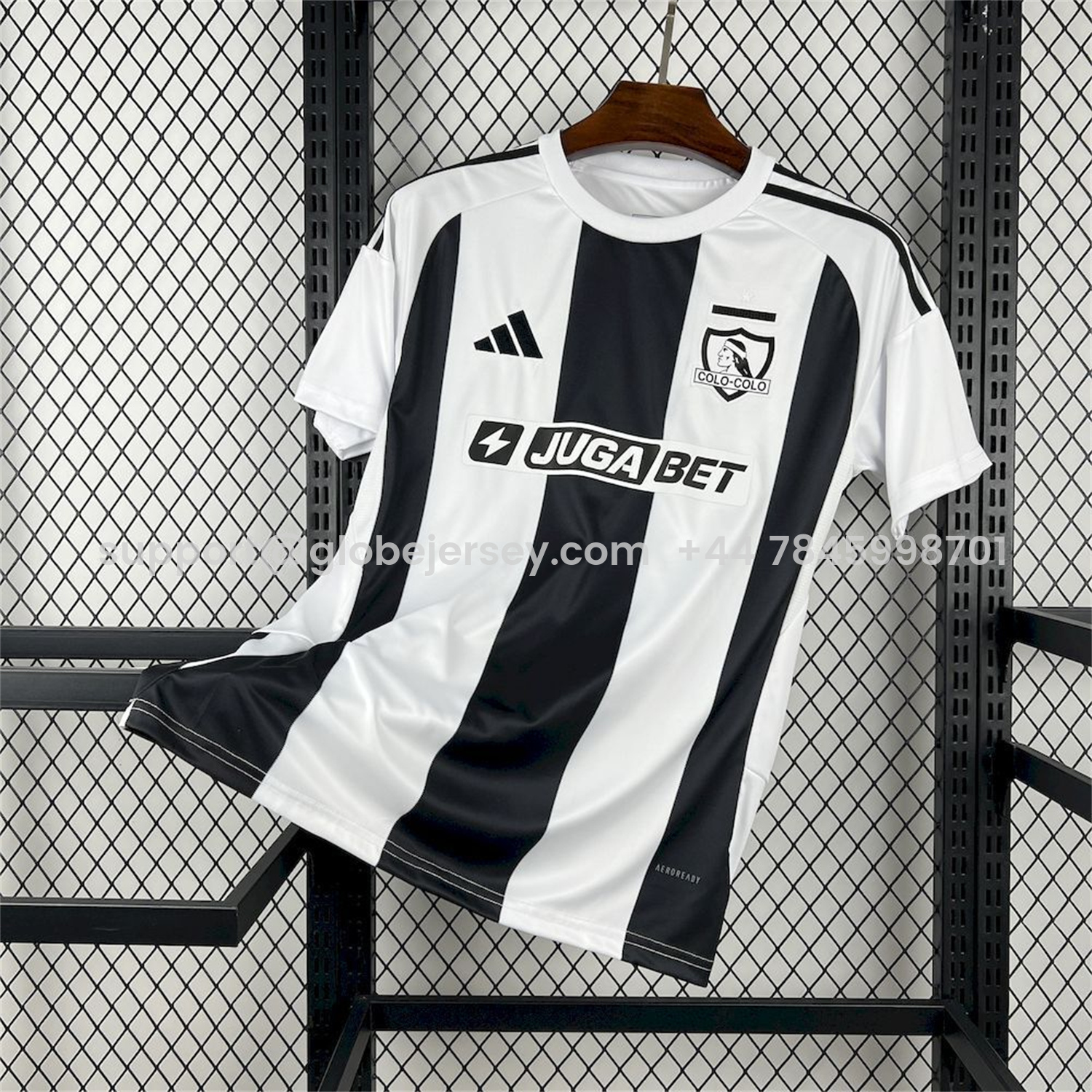 GlobeJersey-Colo Colo 25-26 Black And White Special Jersey - Fans Version