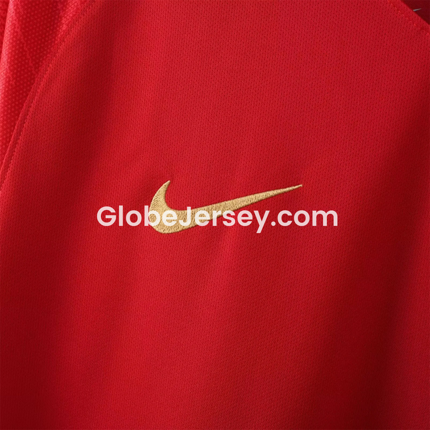 GlobeJersey-Retro Portugal 2018 Home Long Sleeves Jersey
