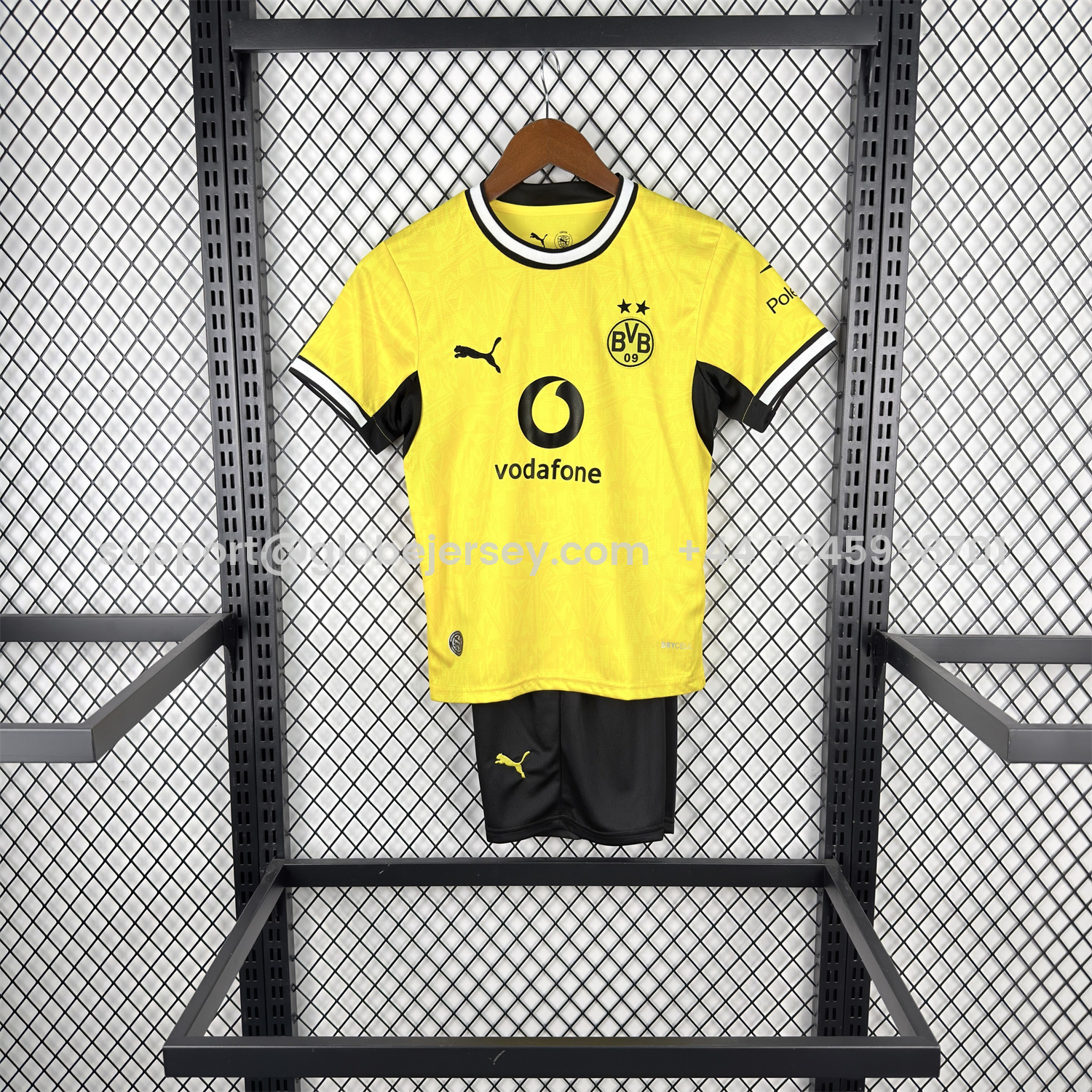 GlobeJersey-Dortmund 26-27 Home Kids Kit
