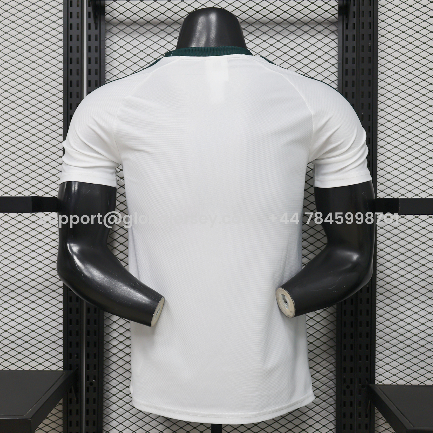 GlobeJersey-Mexico 2026 Terrace Icon Retro Logo White Jersey - Player Version